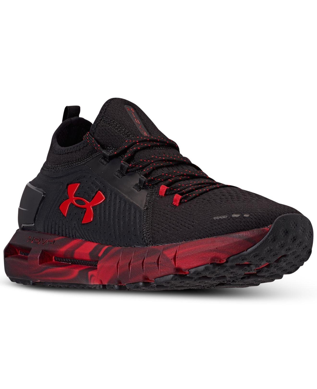 Under Armour Hovr Se Running Sneakers From Finish Line in Black for Men | Lyst