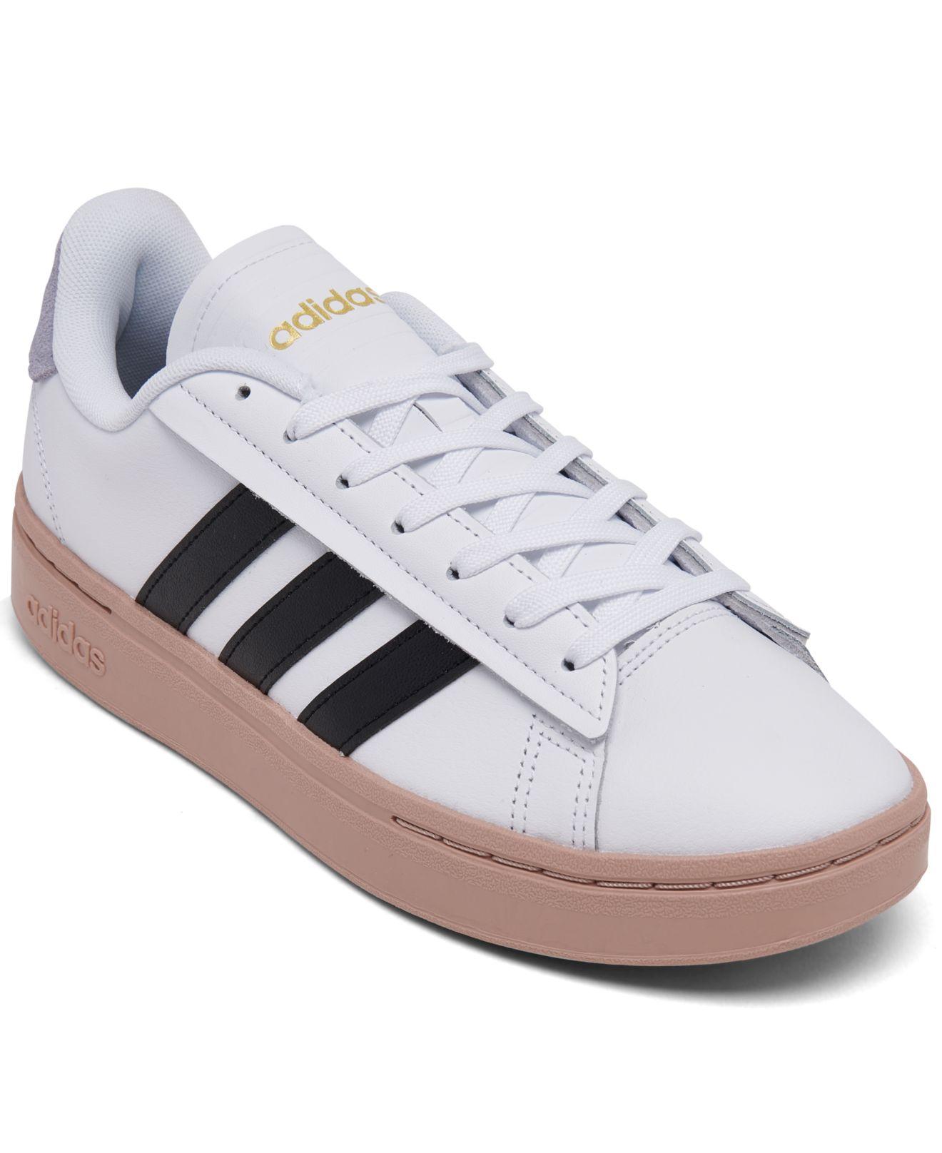 adidas Grand Court Alpha Casual Sneakers From Finish Line in White | Lyst