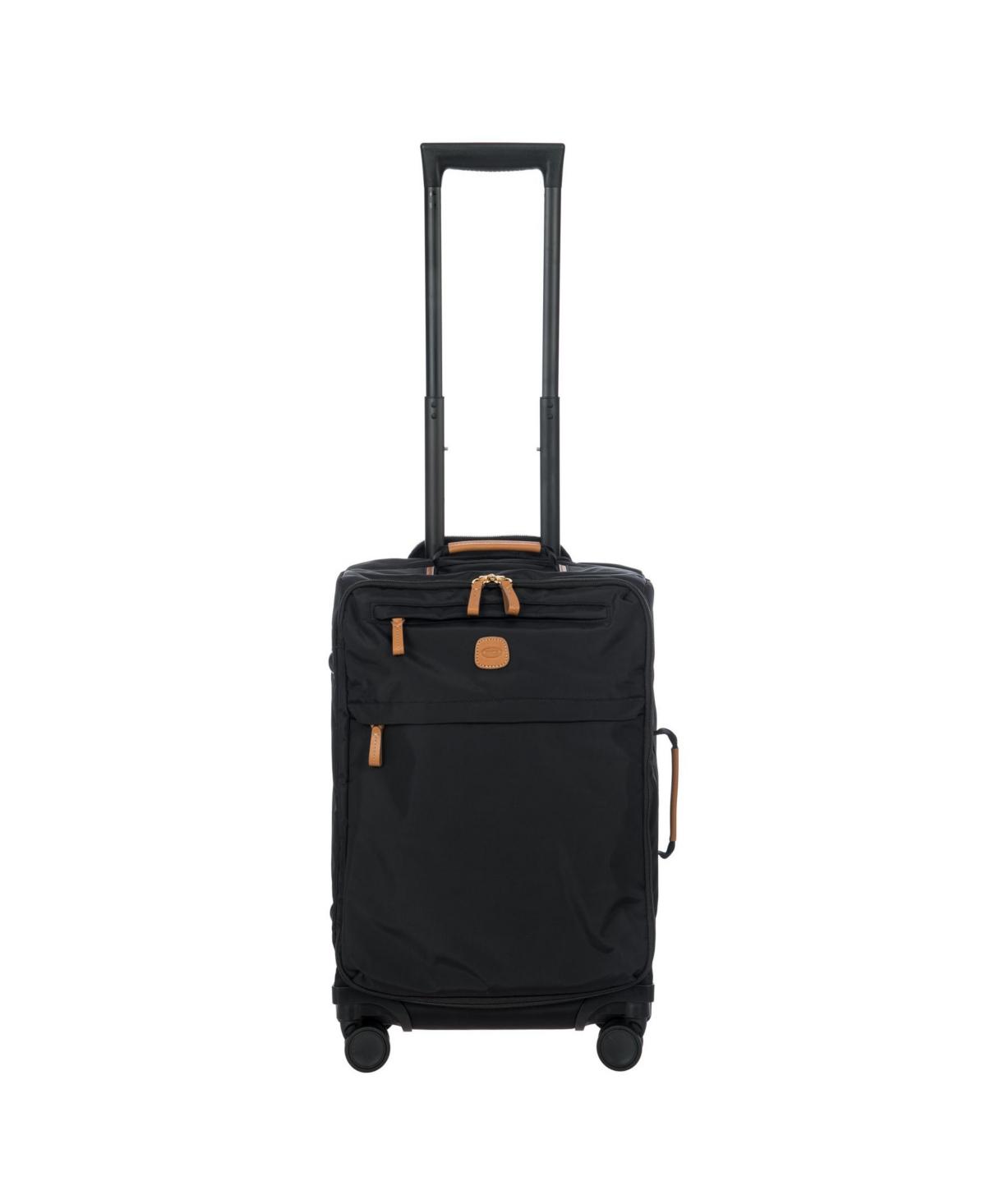 Bric's Xbag 21" Carryon Spinner in Black Lyst