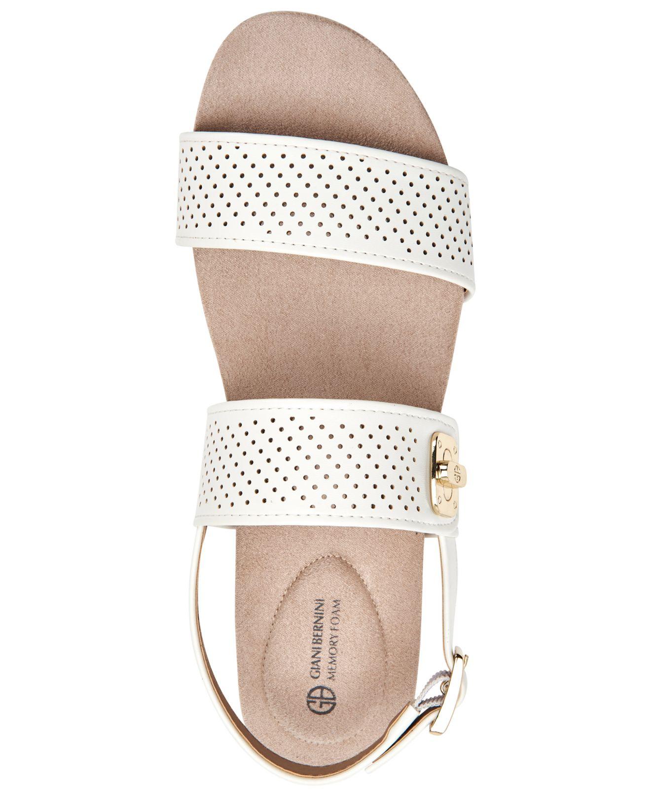 giani bernini memory foam sandals