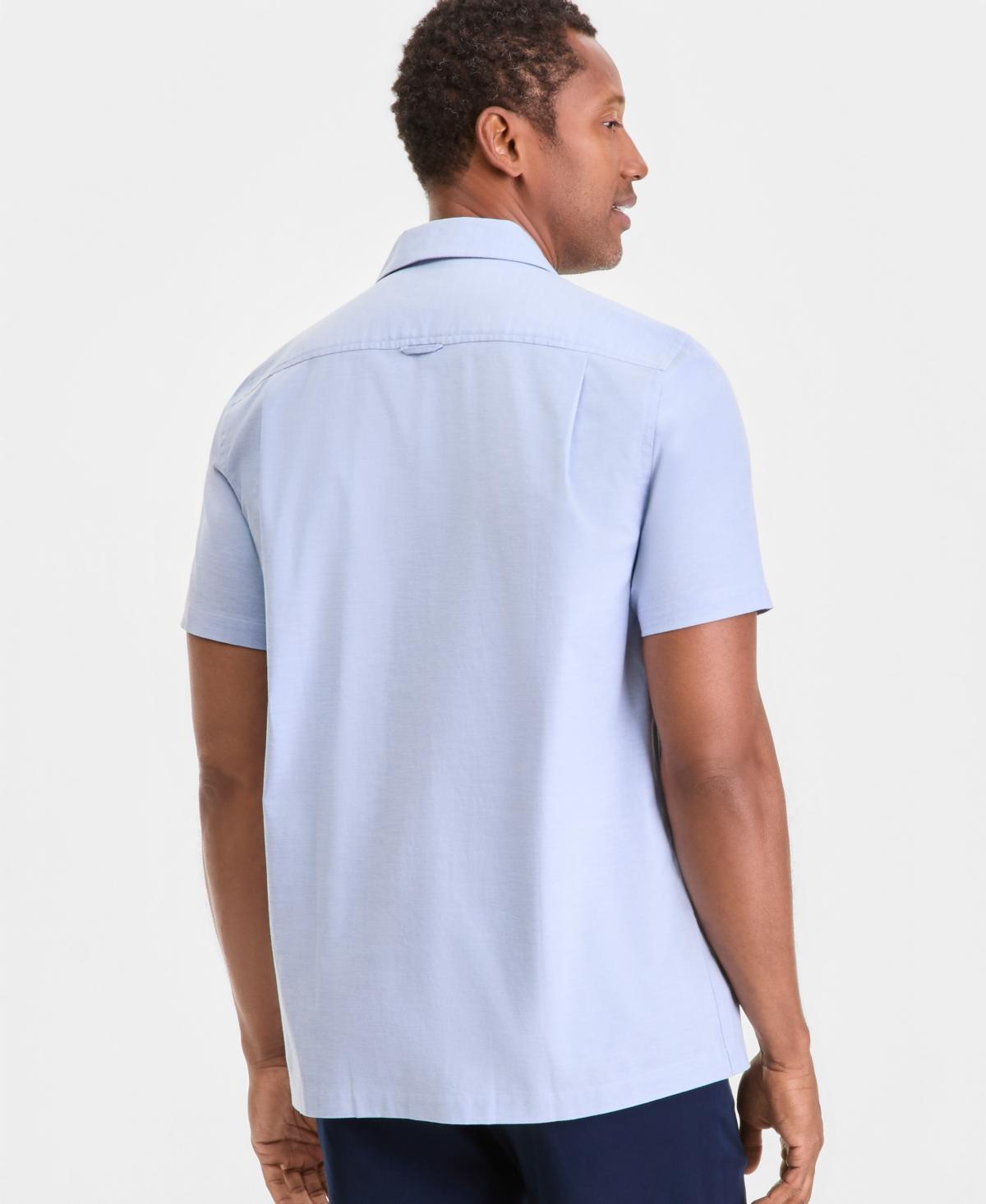 club room slim fit dress shirt Club Room Mens Regular Fit Performance Stretch Dress Shirt main image 1