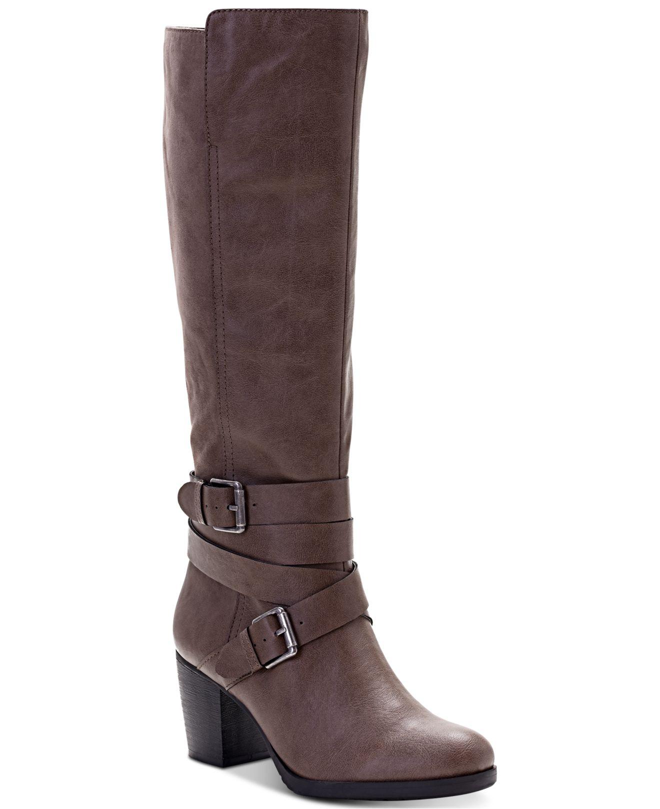 macys high heel boots