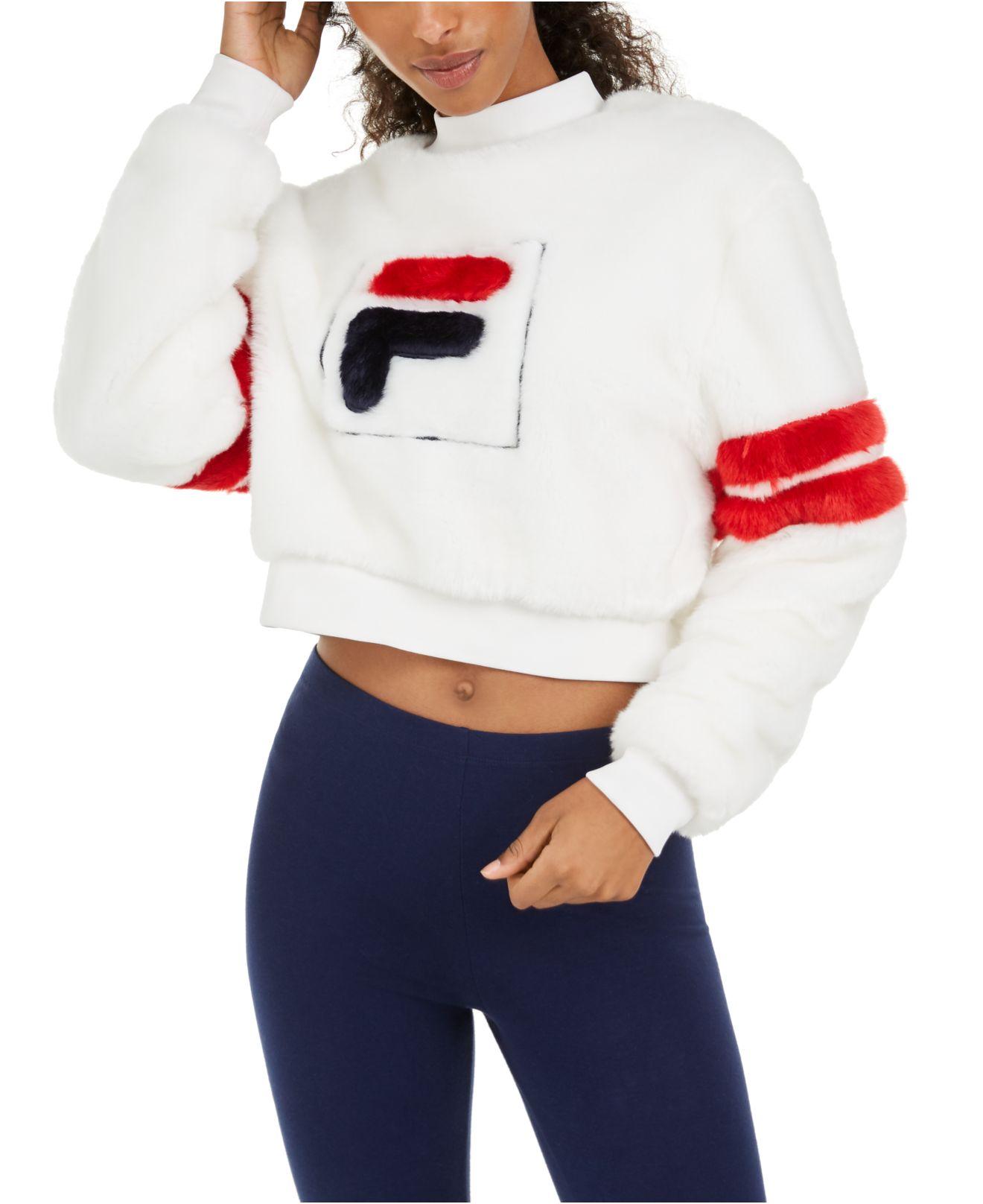 fila crop sweater