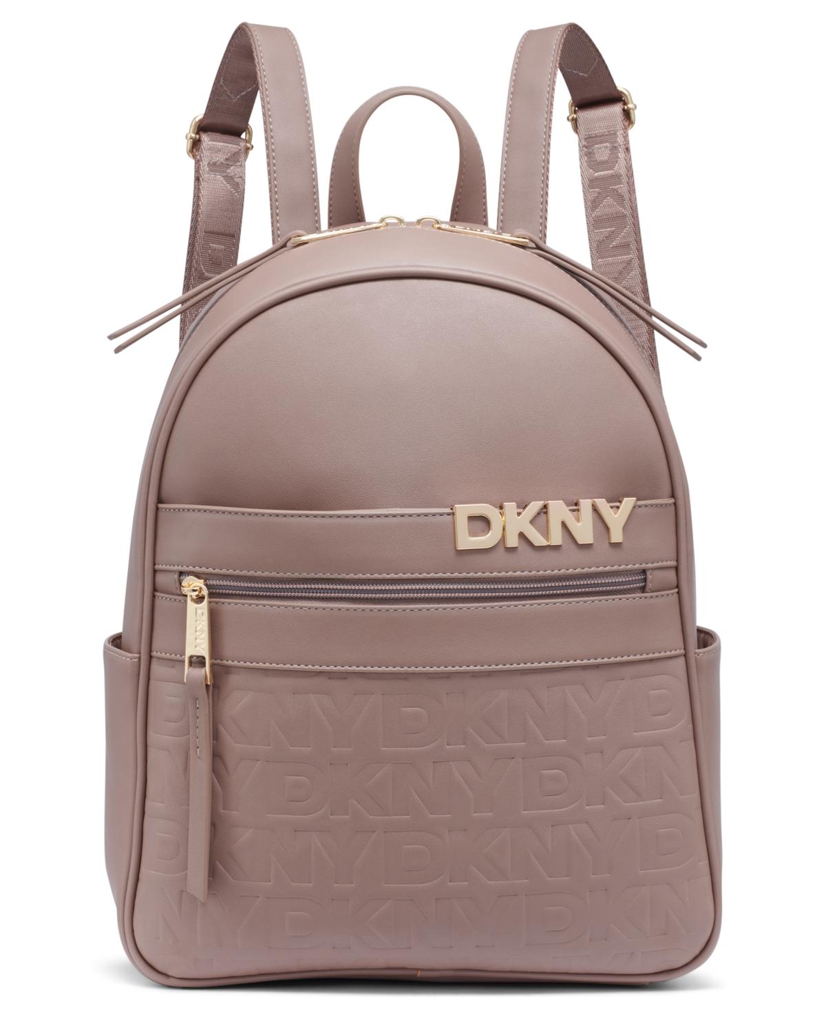 dkny tan mini backpack 421 Autograph Super cute crossbody bag in the style of a back back DKNY Mini Backpacks for Women