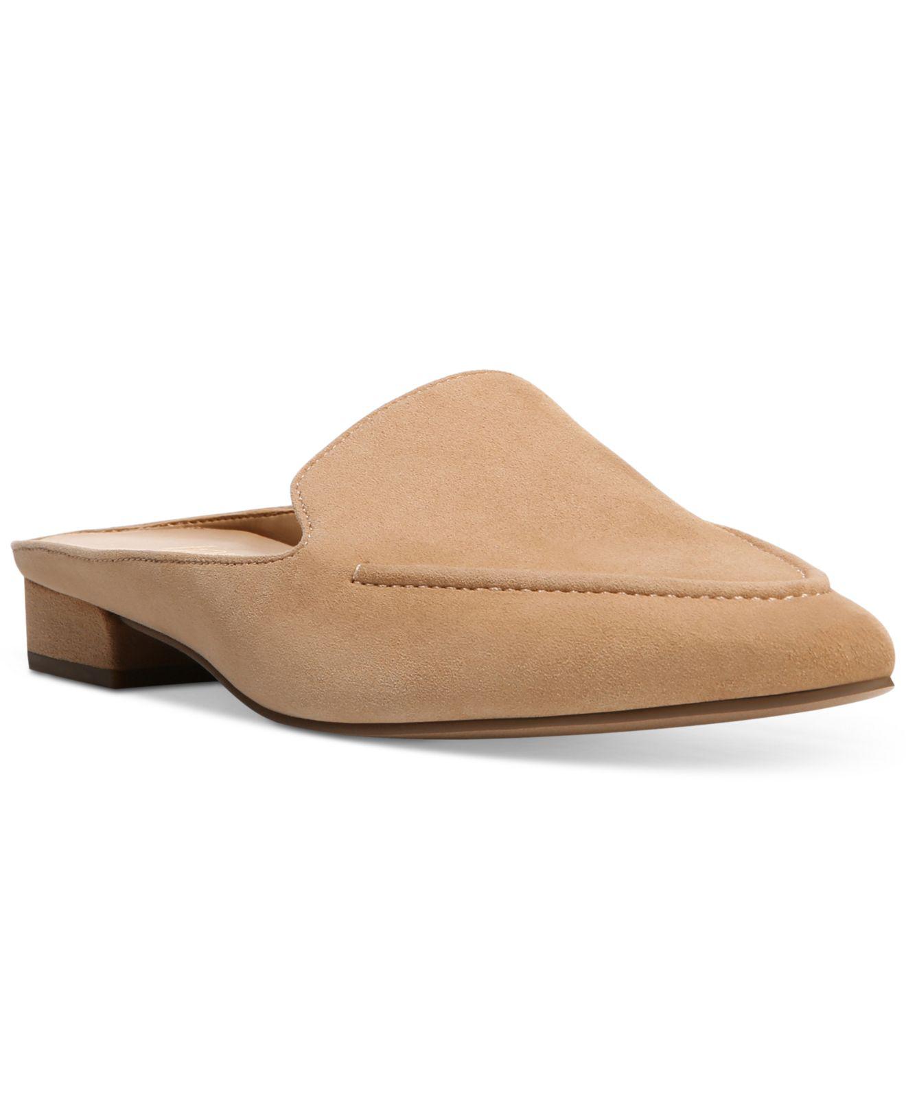 franco sarto suede mules