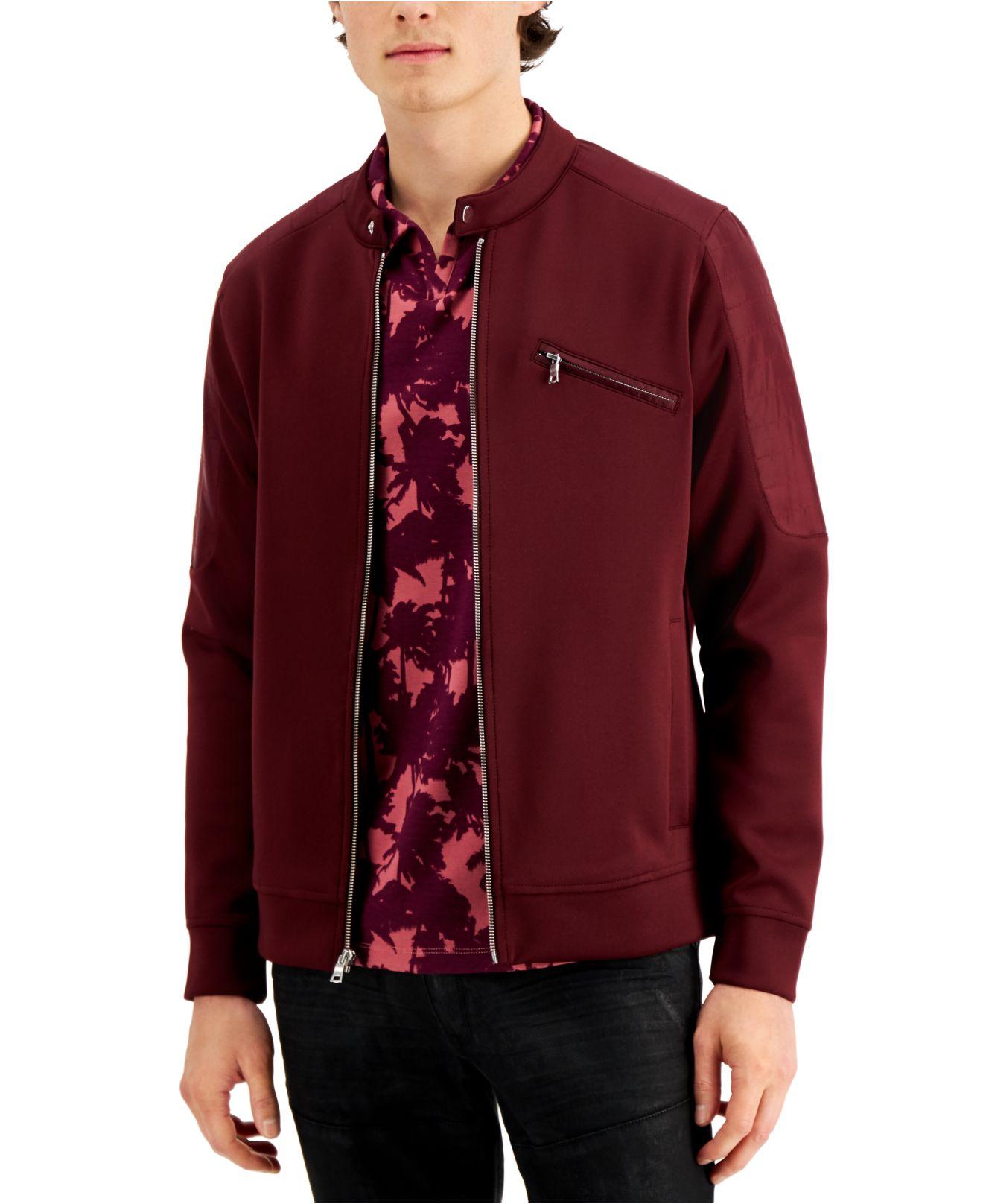 INC International Concepts Wilson Moto Jacket, Created For Macy's in Red  for Men | Lyst