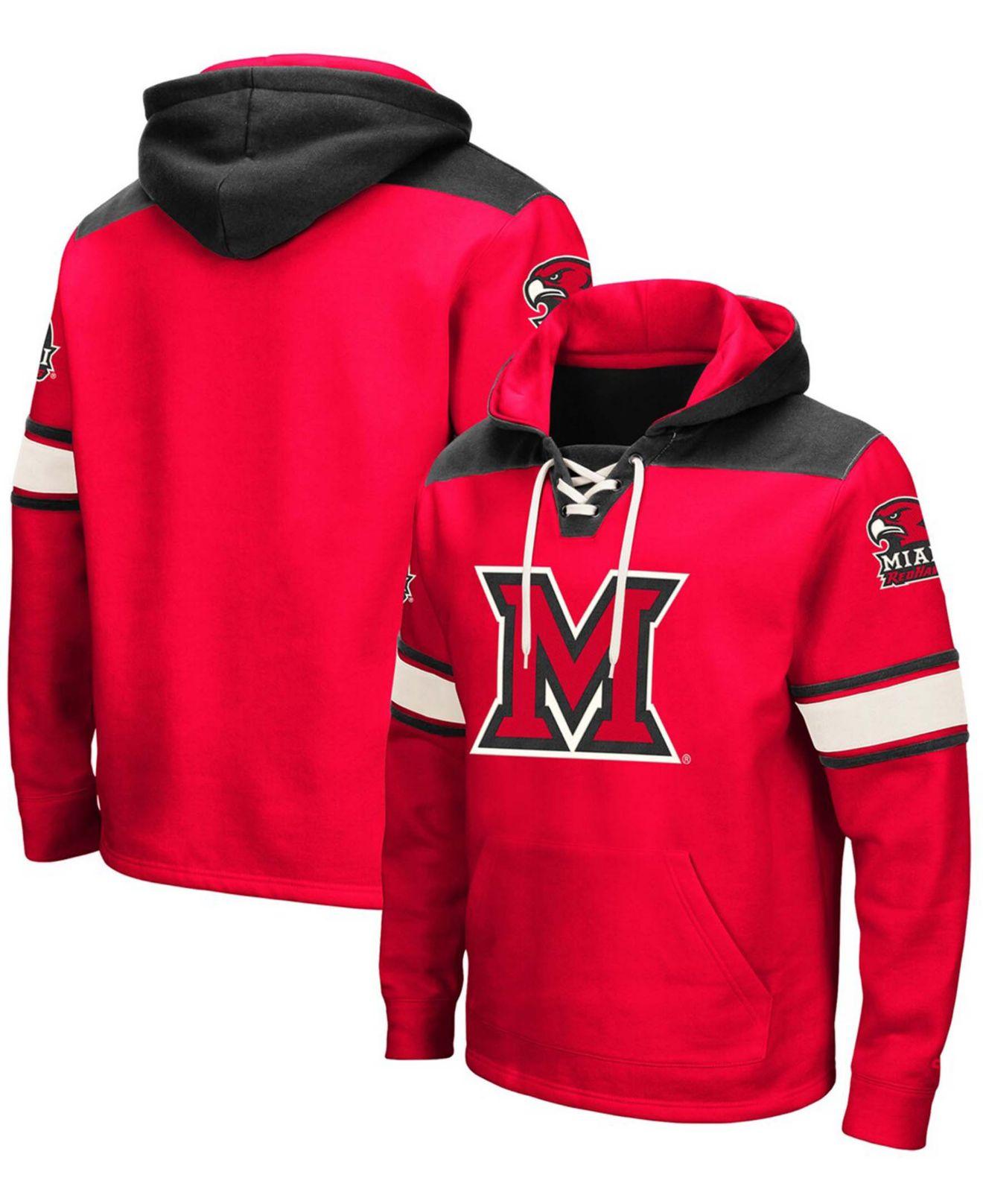 university red hoodie