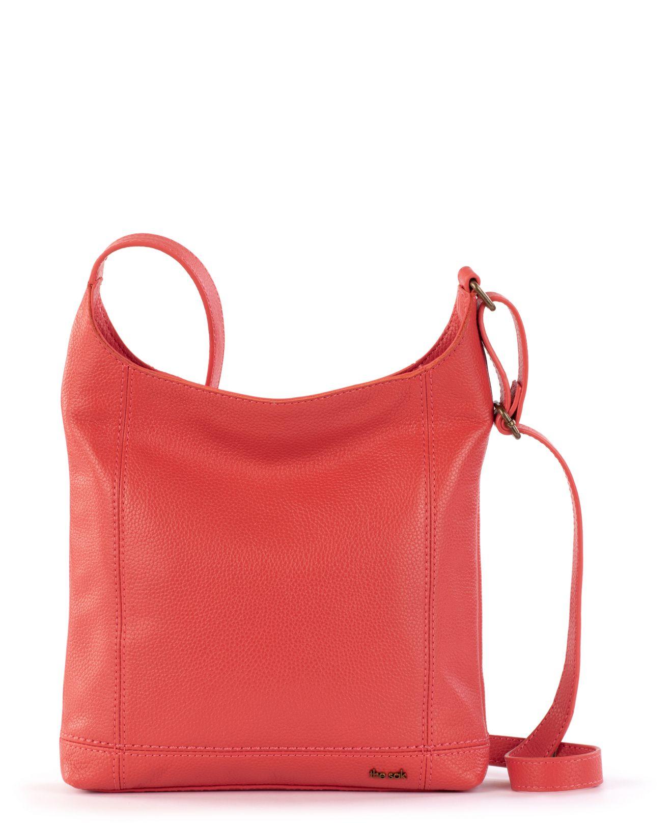 The Sak De Young Small Leather Crossbody in Red Lyst
