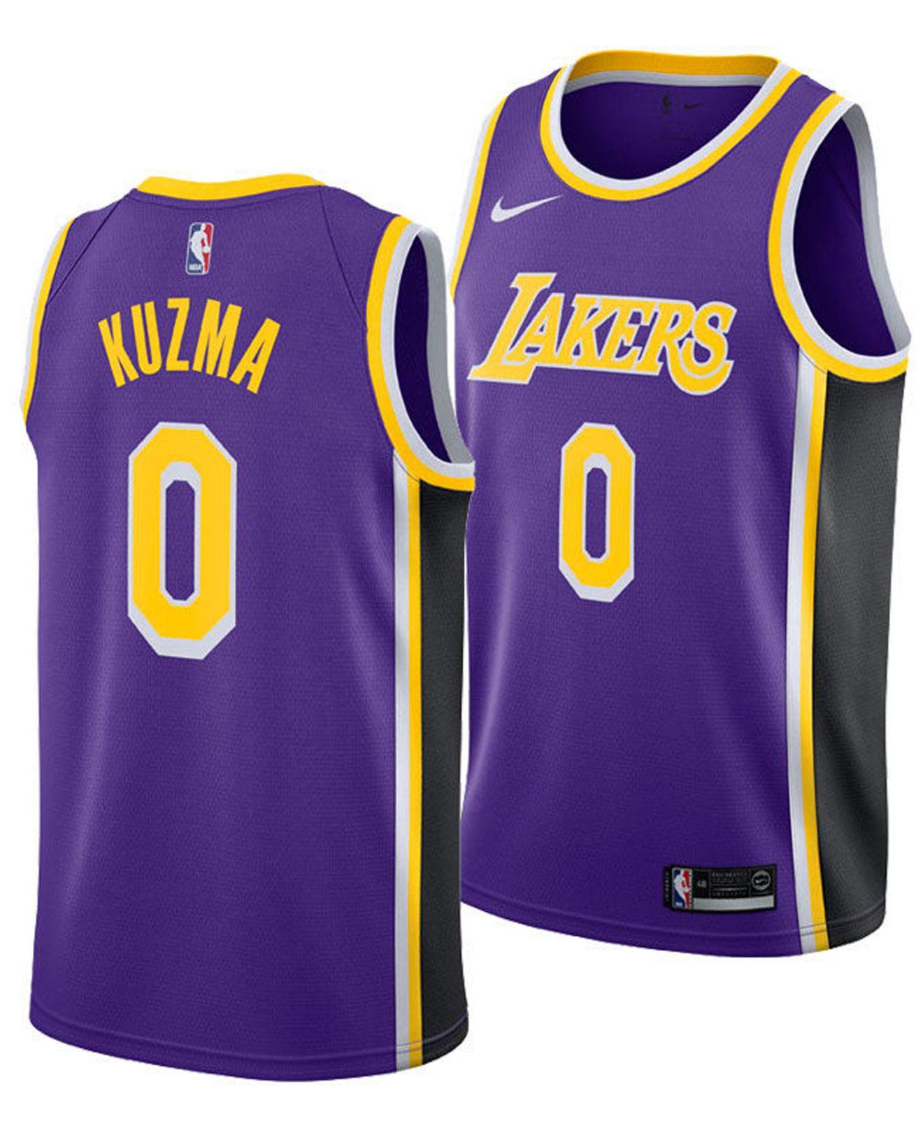 purple and gold jersey