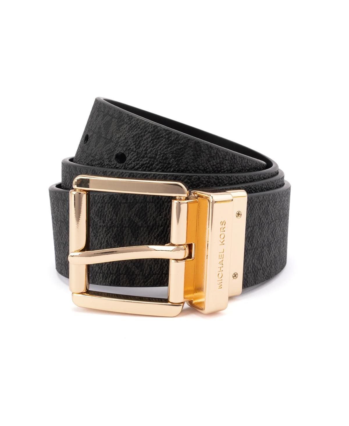 Michael Kors Leather Reversible Belt in Black Lyst