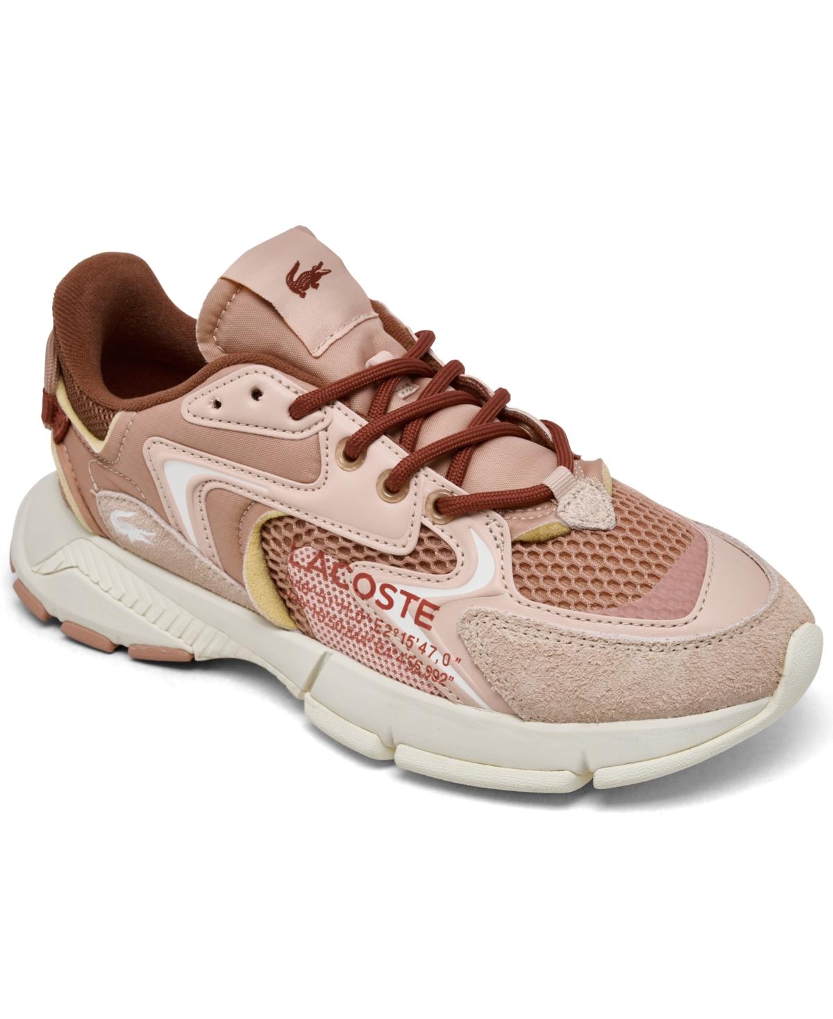 Lacoste L003 Neo Textile Casual Sneakers From Finish Line in Pink