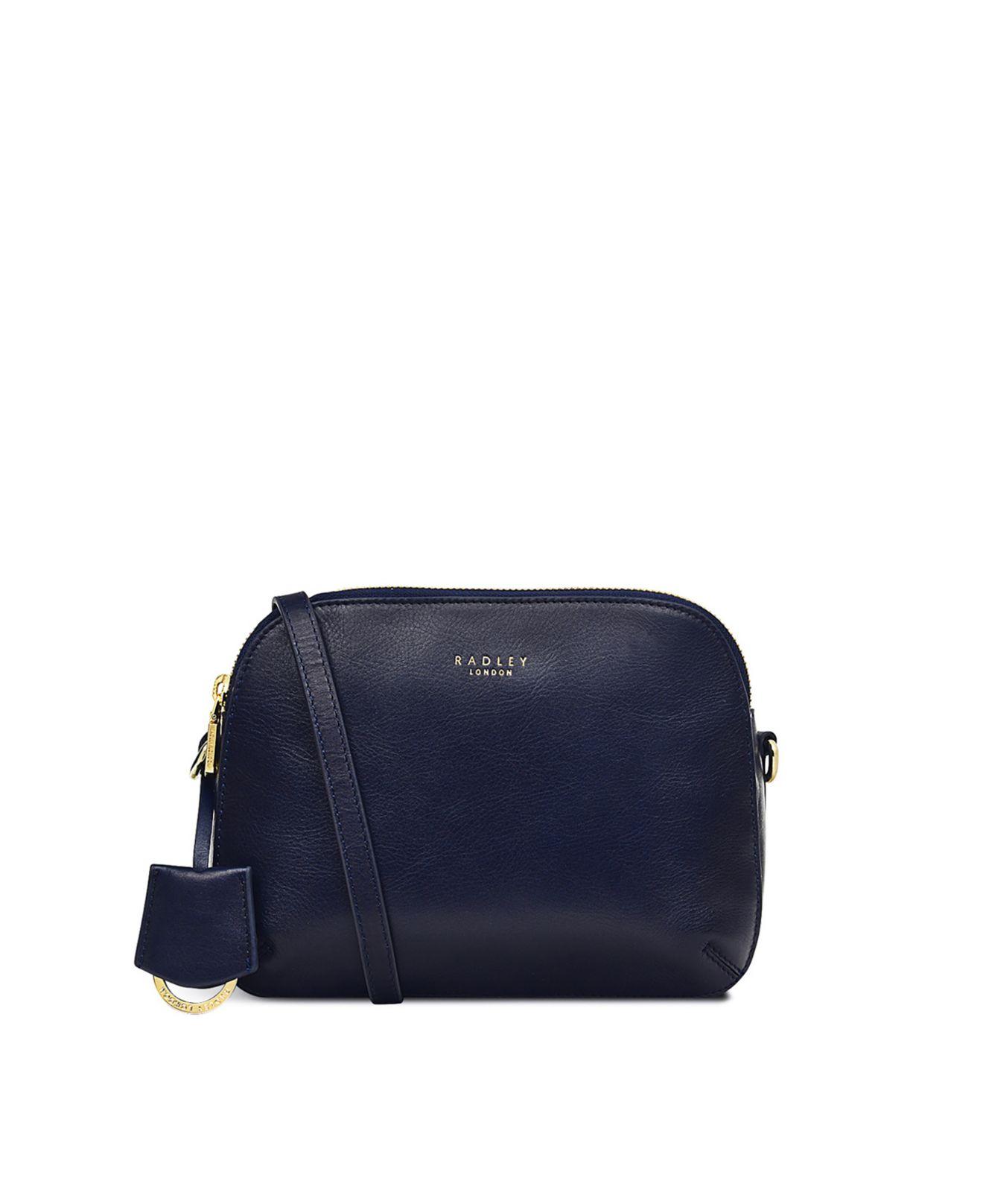 Radley Dukes Place Mini Zip Top Crossbody Bag in Blue Lyst