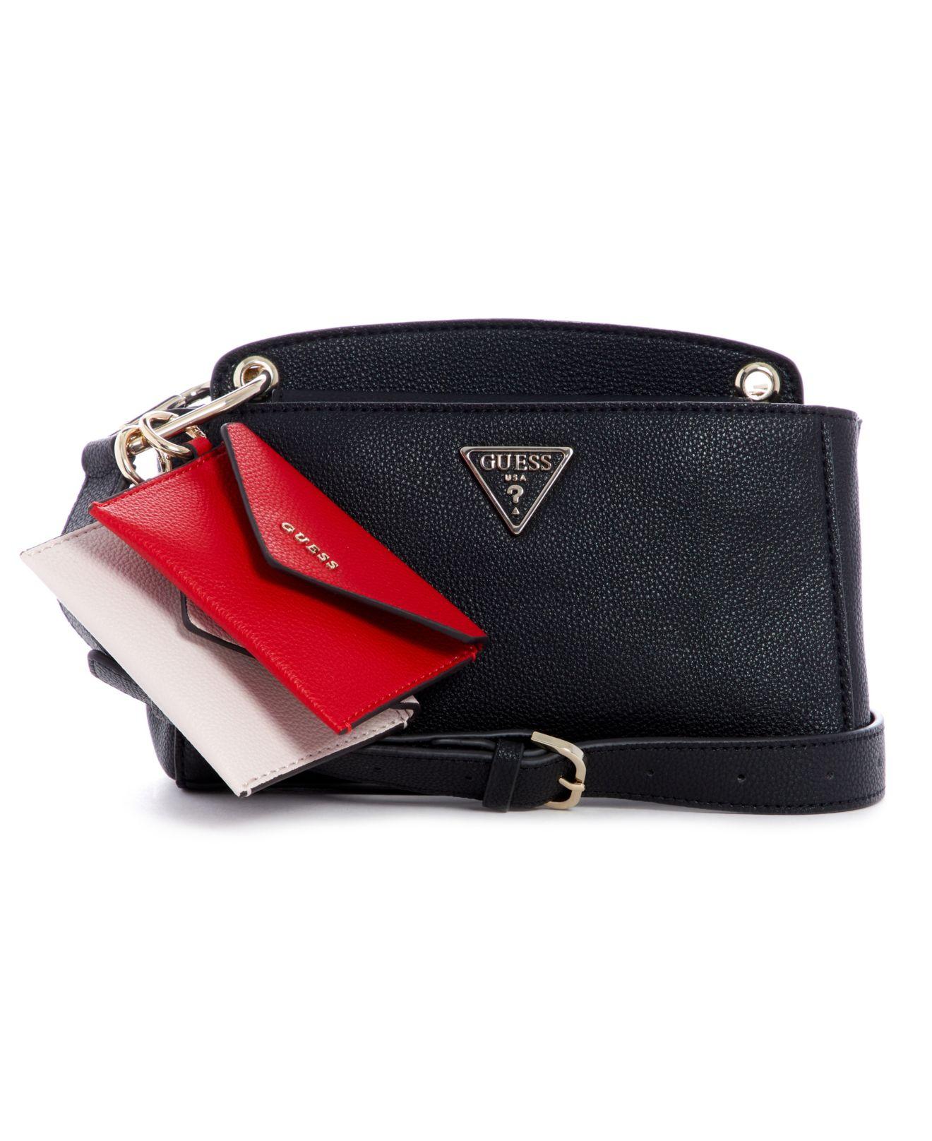 guess black mini bag