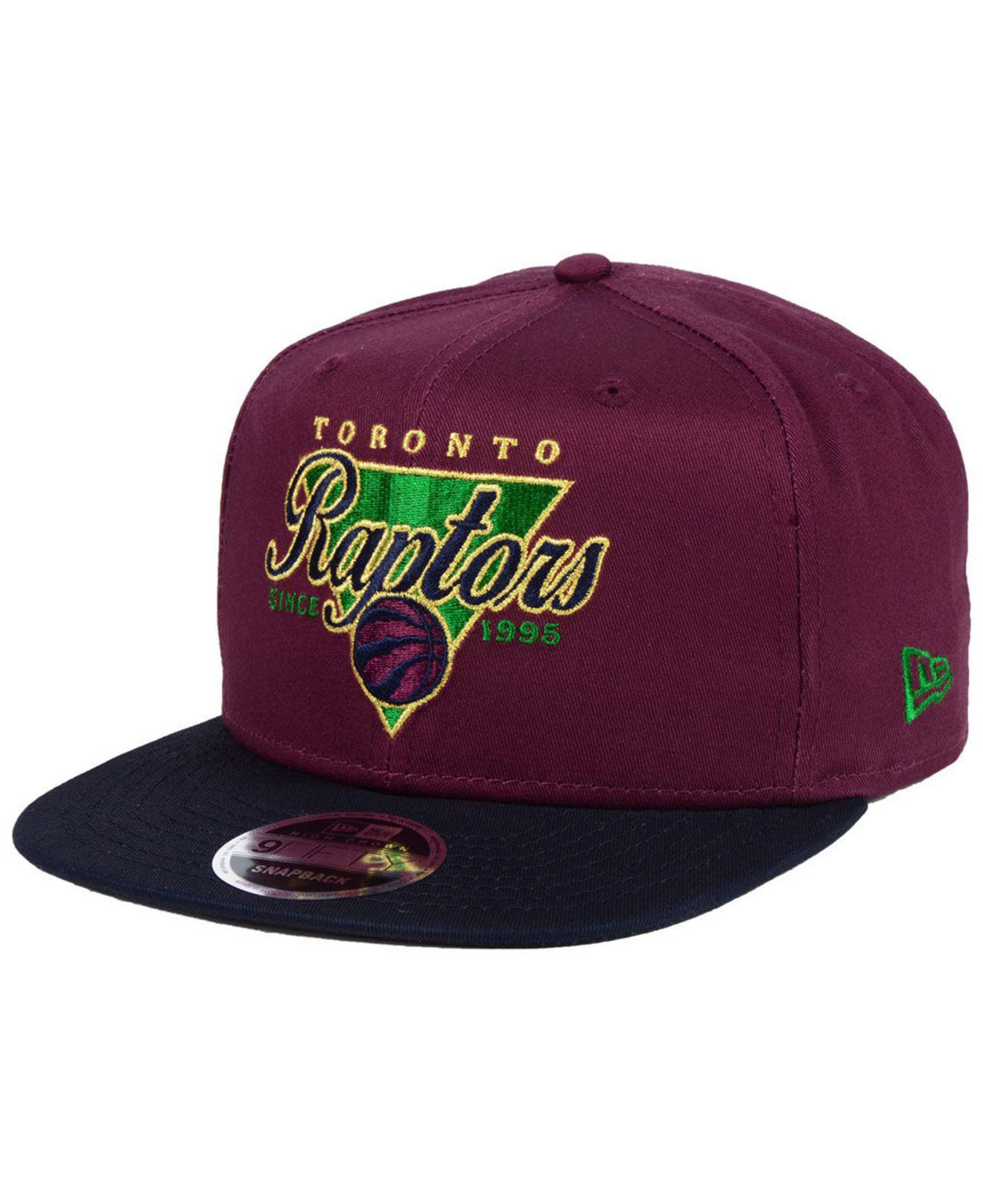 raptors throwback hat
