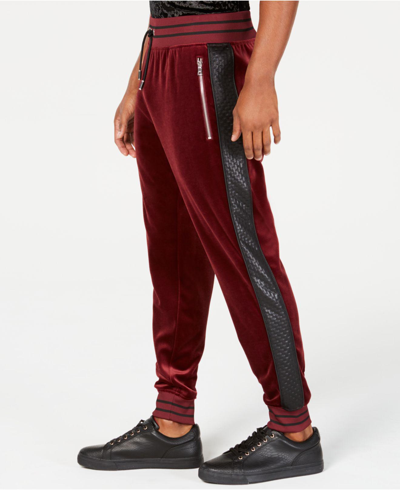 jogger pants side stripe