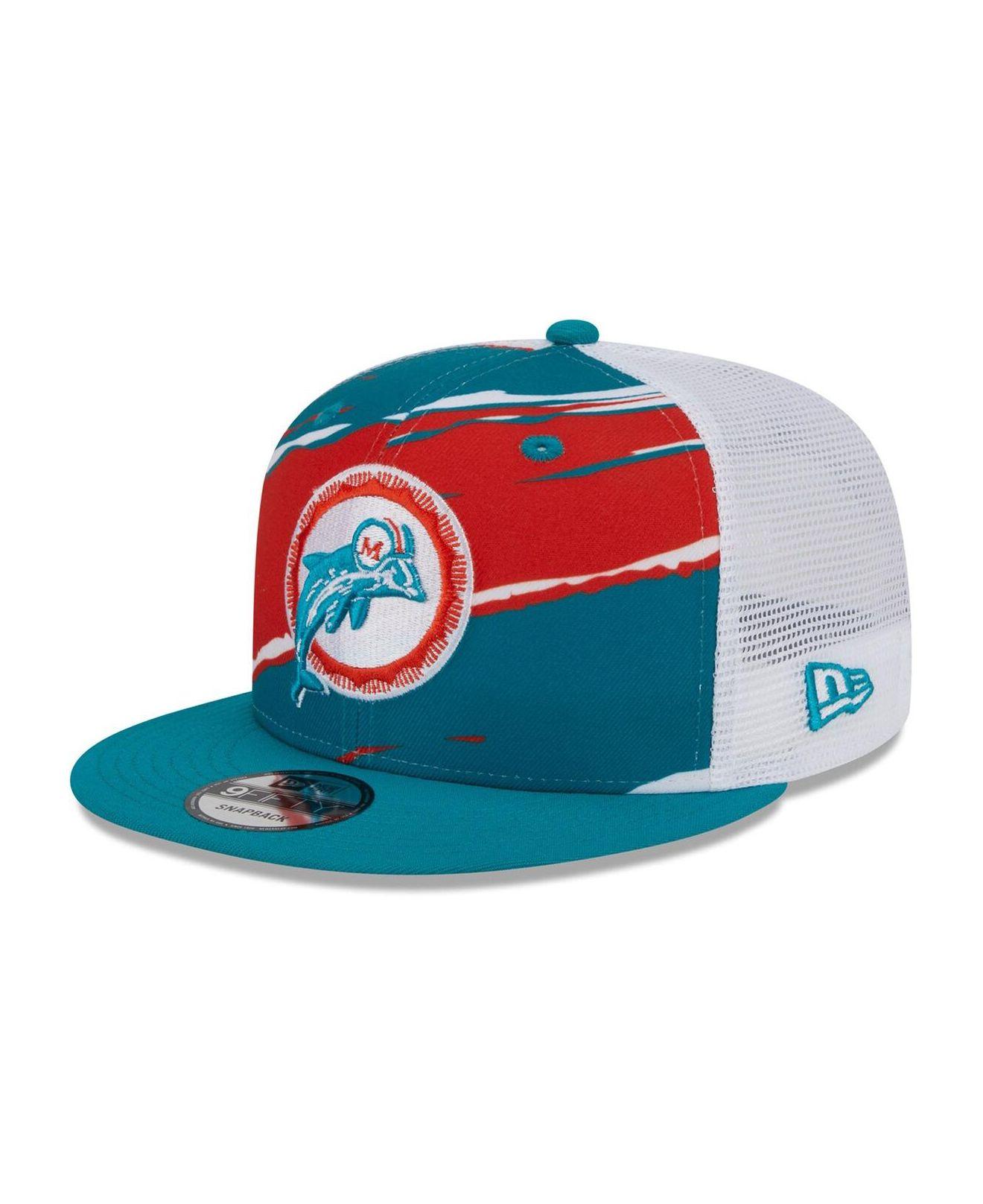 Men's Miami Dolphins New Era Red Color Pack Brights 9FIFTY Snapback Hat