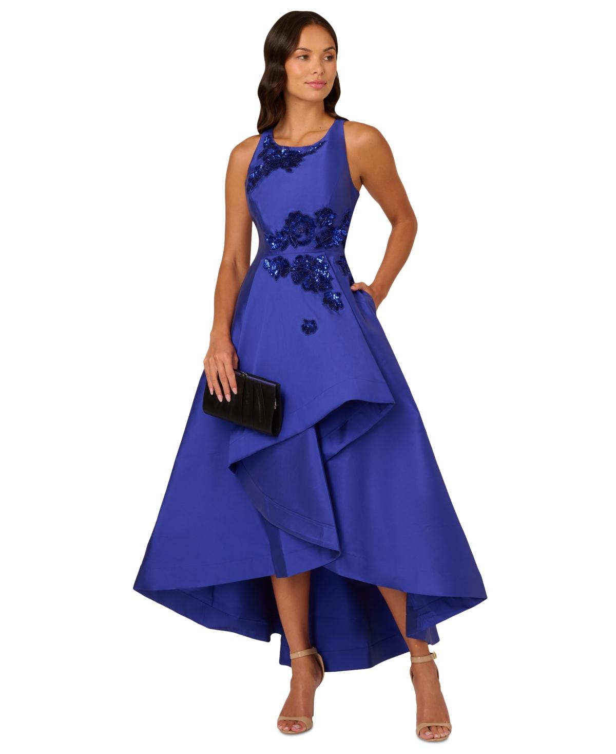 club monaco blue floral dress Lita main image 1