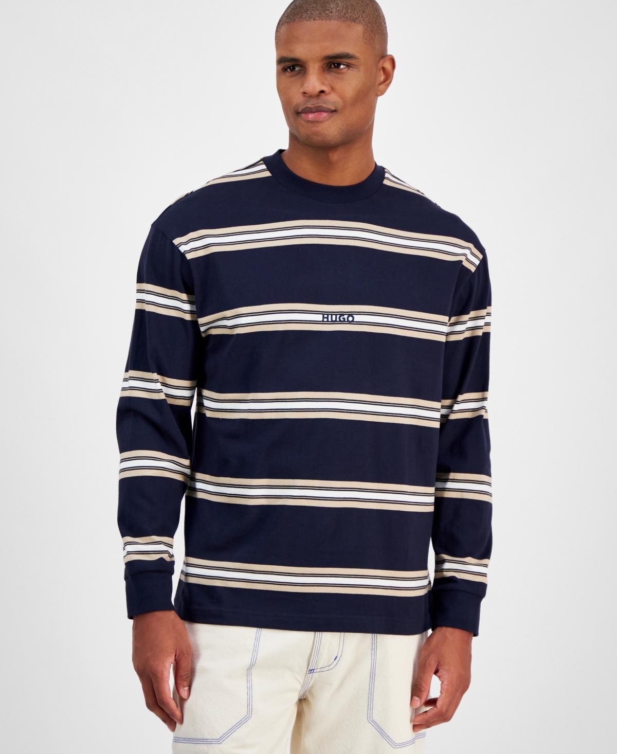 BOSS Hugo By Nistriplo Relaxed Fit Striped Long Sleeve