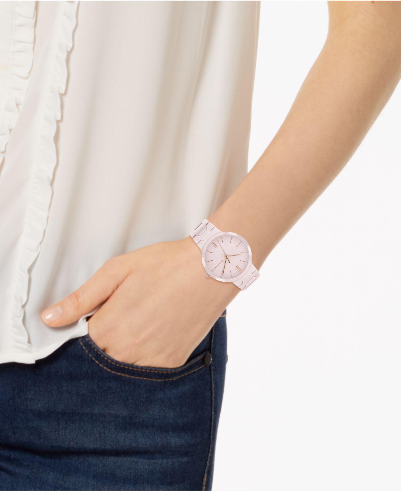Tommy Hilfiger Blush Ceramic Bracelet Watch 36mm in Rose (Pink) - Lyst