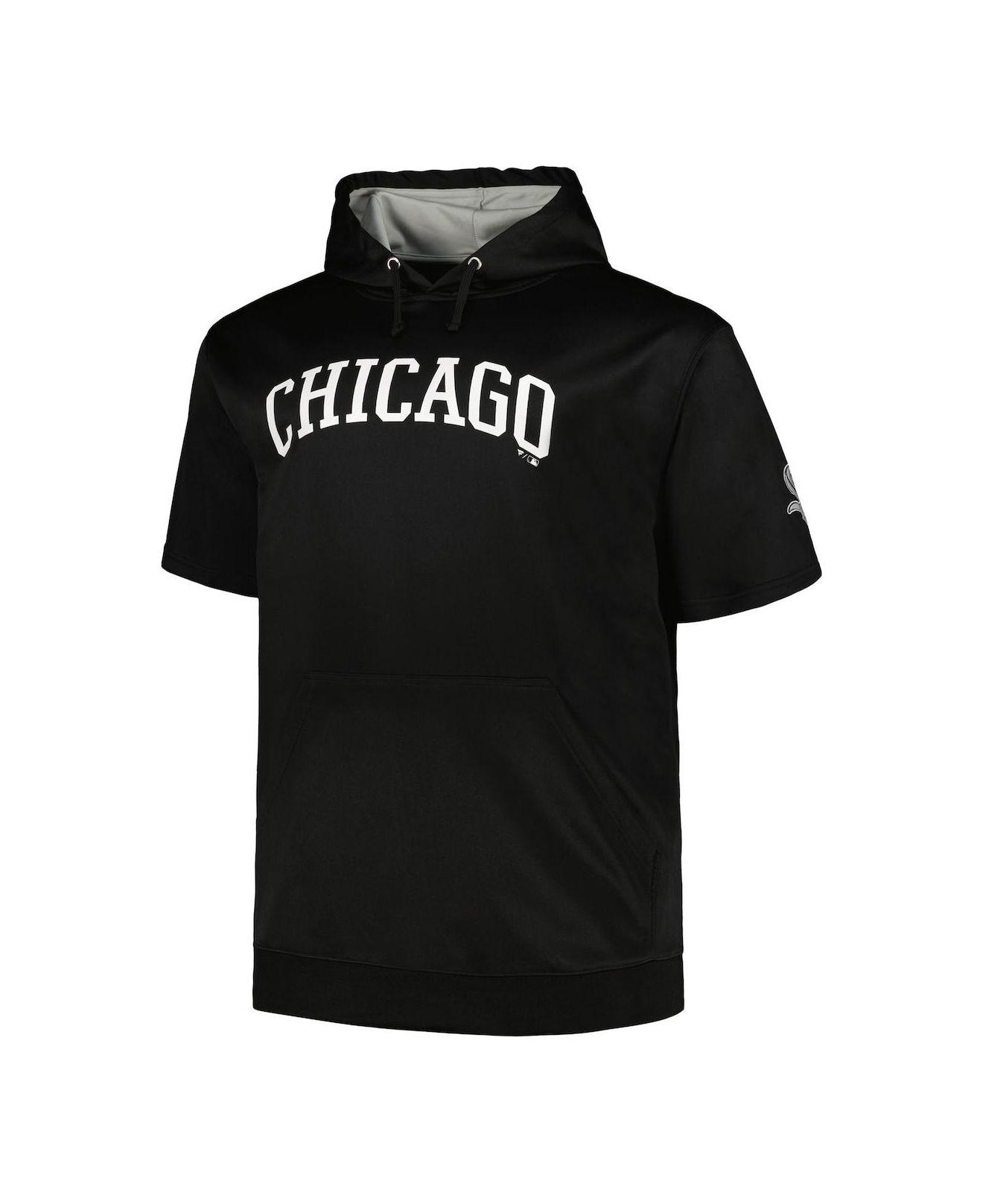 Profile Black Chicago White Sox Big And Tall Contrast Short Sleeve Pullover  Hoodie for Men | Lyst