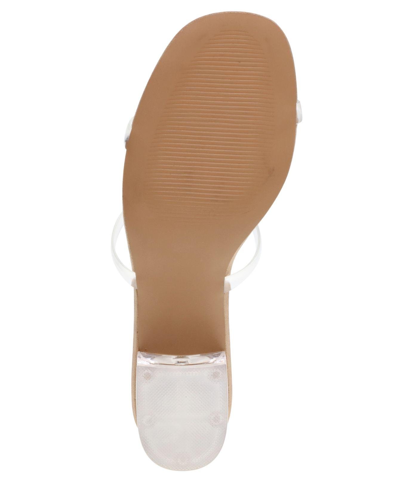 Steve Madden Issy Block Heel Slide Sandal - Lyst