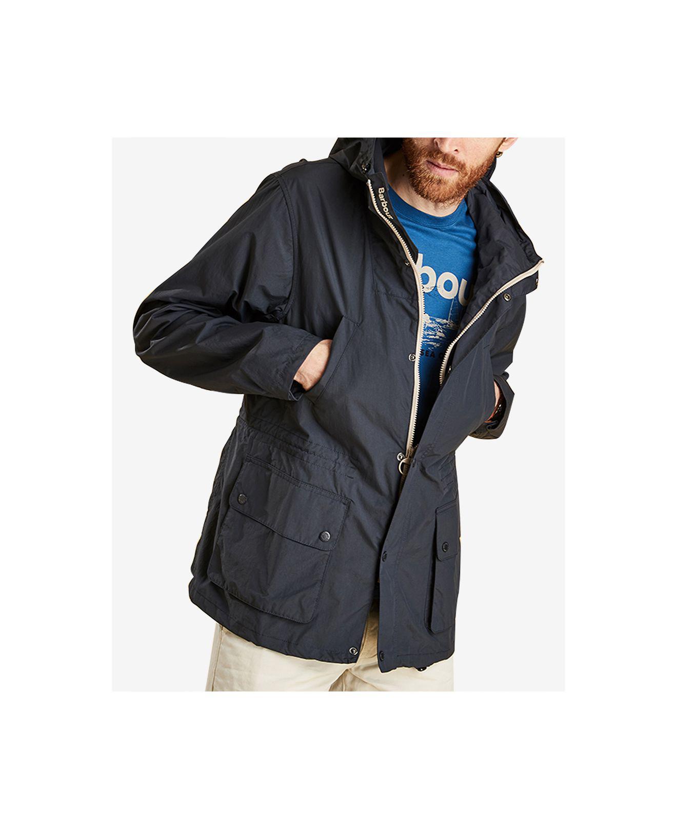 Barbour Synthetic Cogra Hooded Jacket 