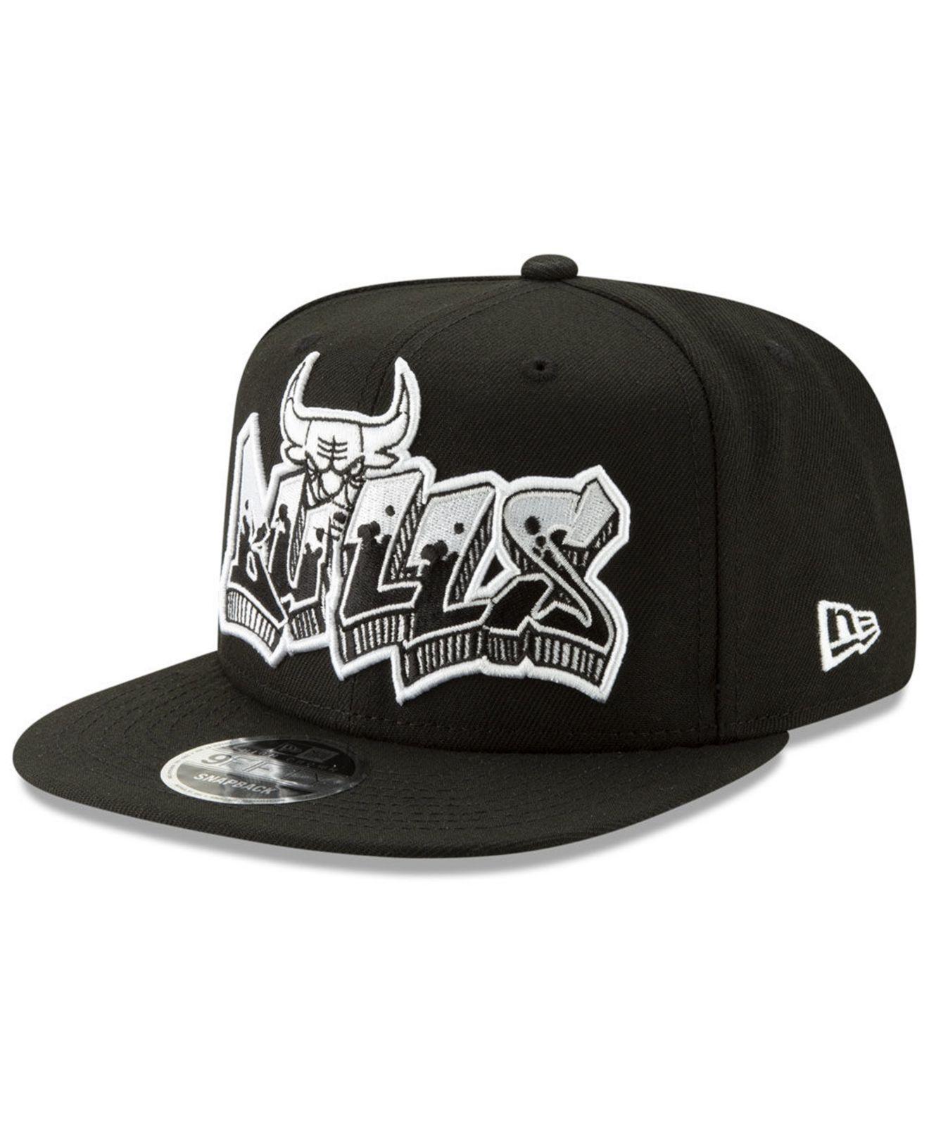 Lids Chicago Bulls New Era Back Half 9FIFTY Snapback Hat - White/Black