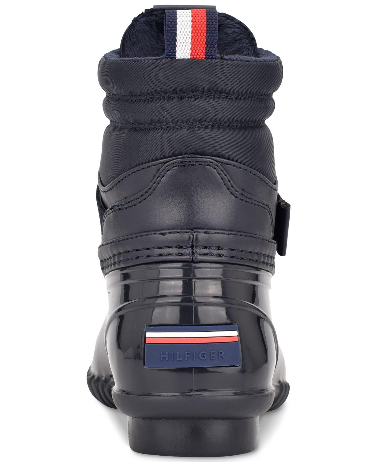 tommy hilfiger huski rain boots