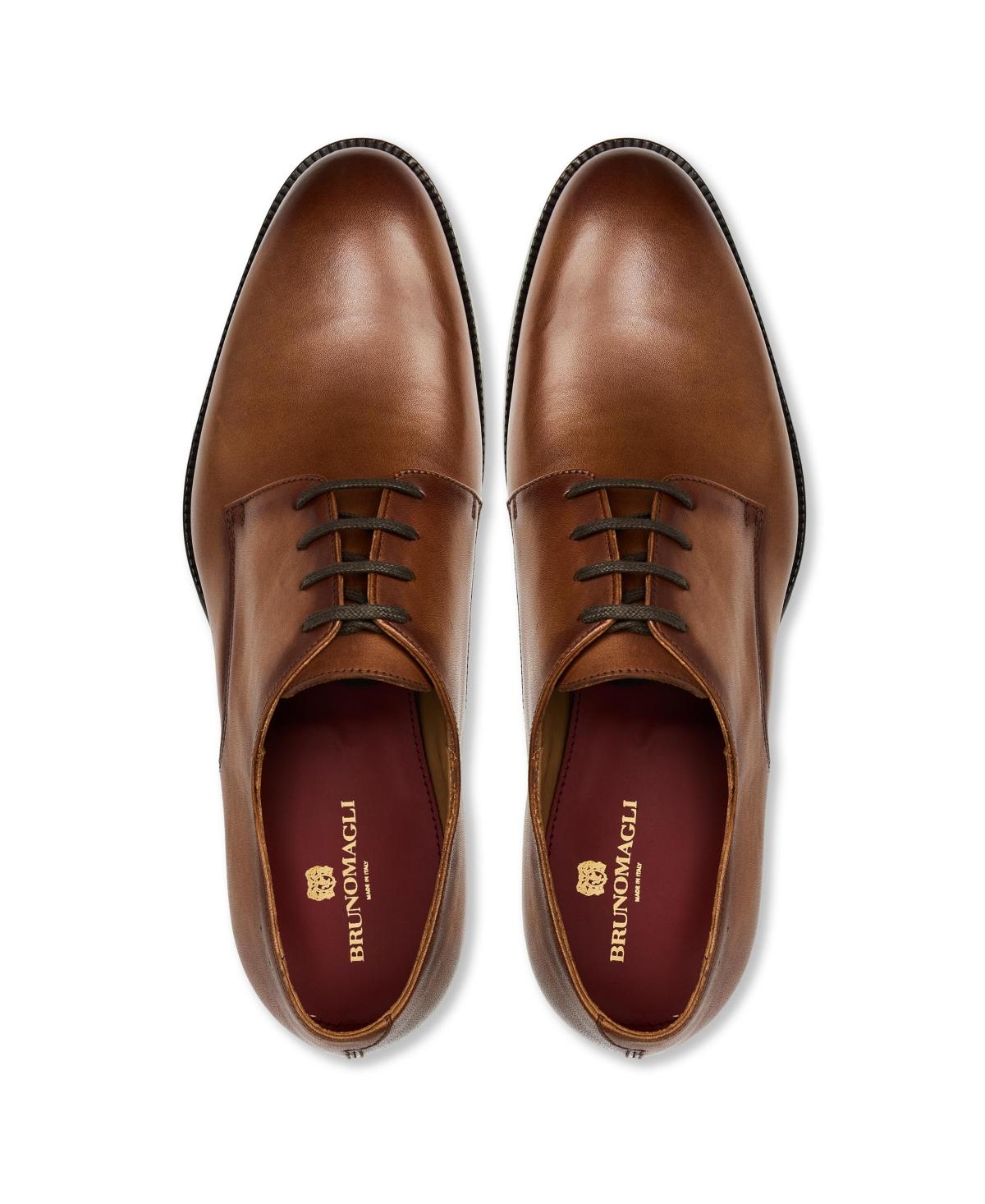 Bruno Magli Giorgio Derby Dress Shoe in Brown for Men | Lyst