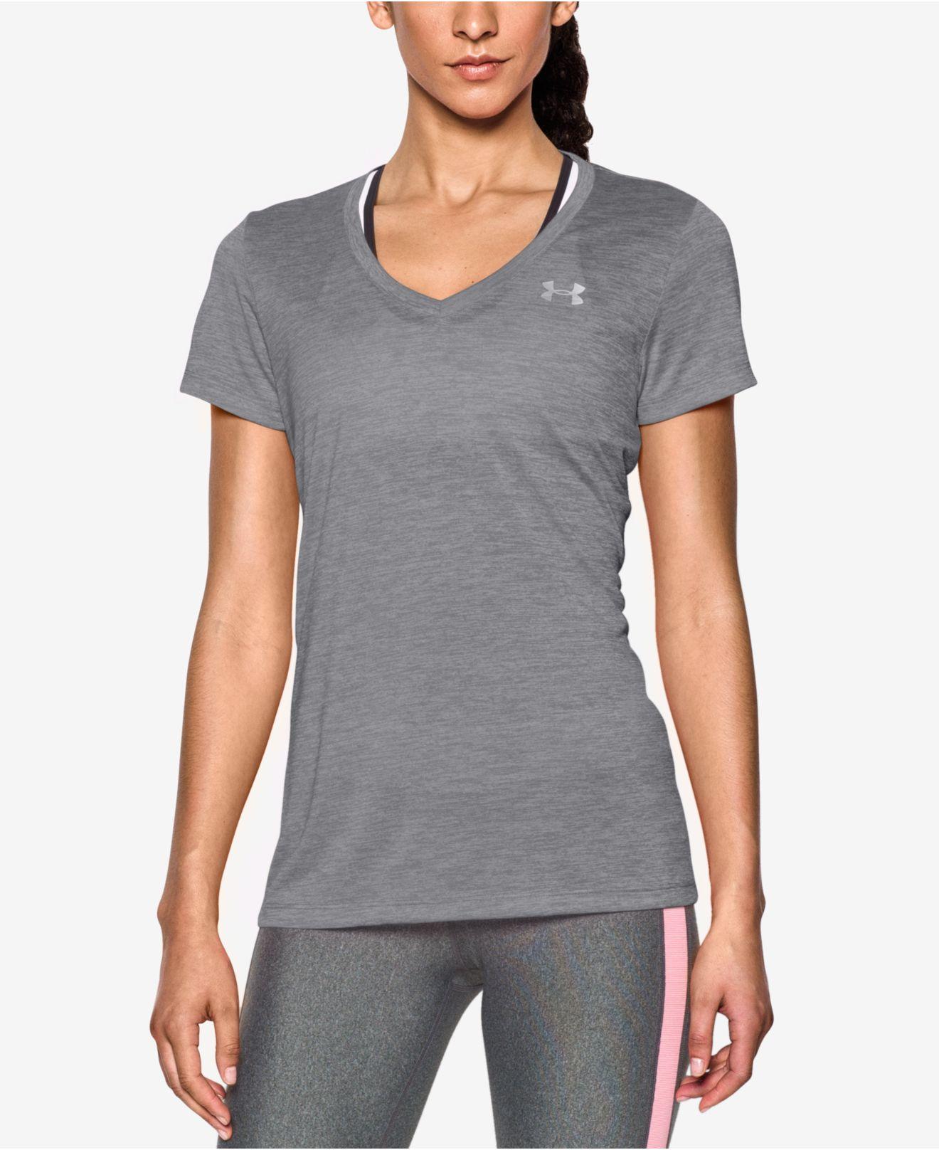 Under Armour Under Amour Ua Tech Twist V-neck Tee in Blue - Save 42% - Lyst