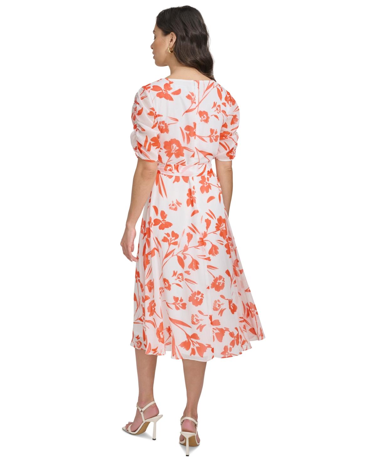 dkny red dress at macy's