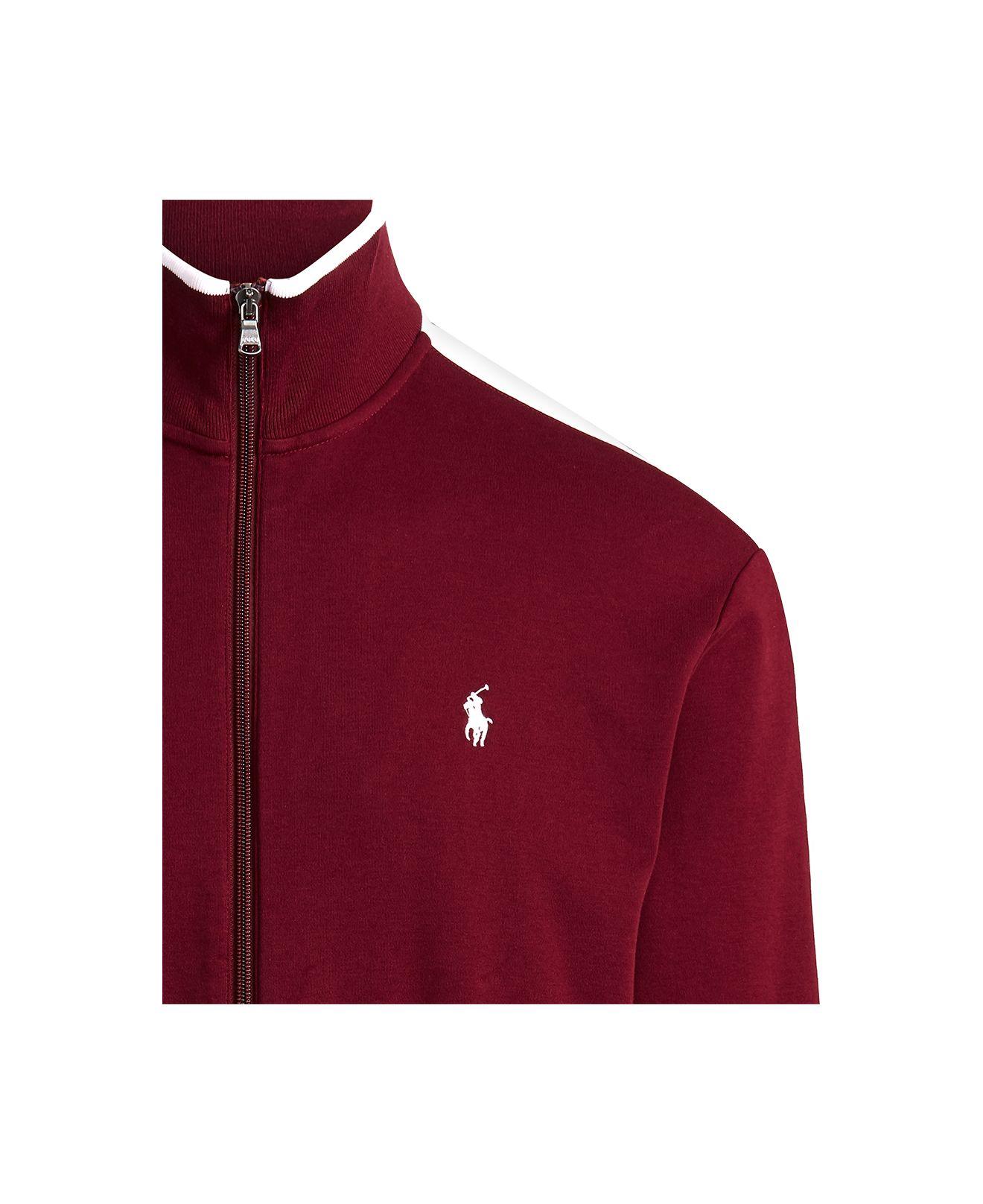 ralph lauren cotton interlock track jacket