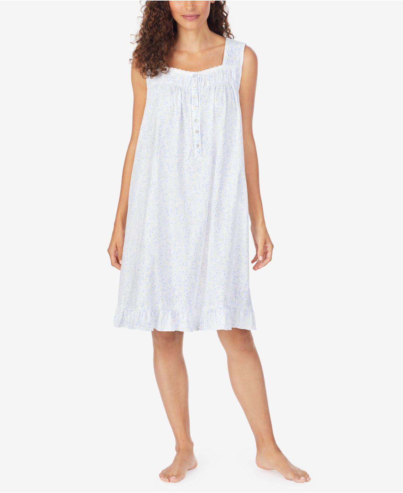 White cotton chemise nightgown Outlet