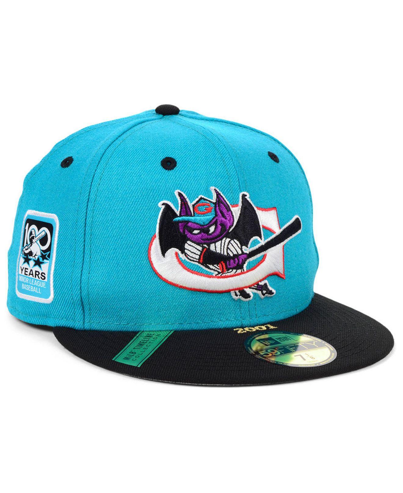 milb fitted hats