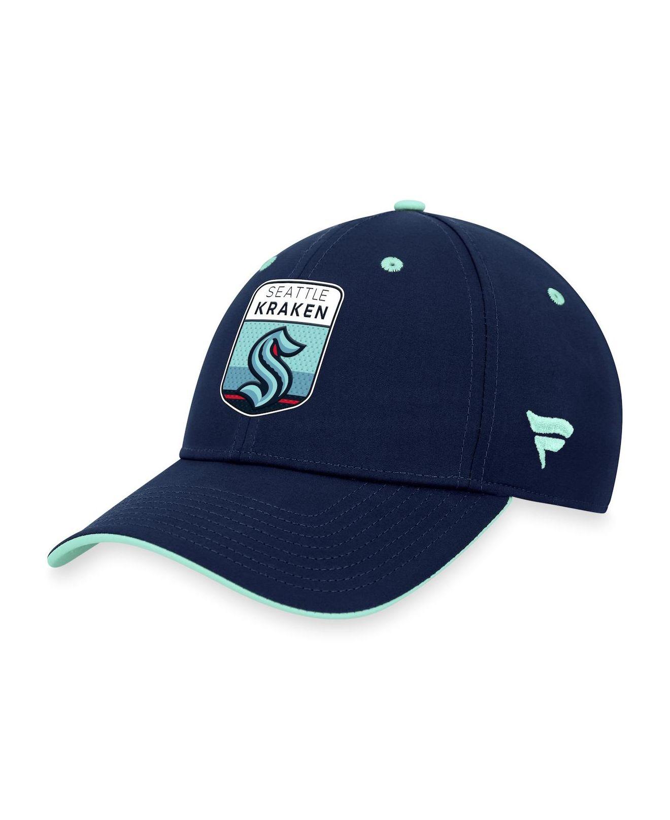 Seattle Kraken 2022 Draft Snapback Hat - Navy