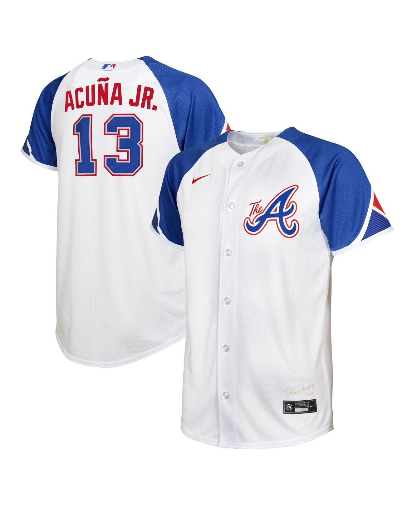 Braves Jerseys 13 Ronald Acuna Jr Baseball Jerseys - China Atlanta