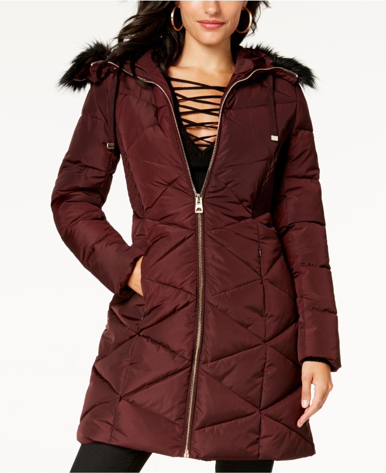 guess hooded puffer