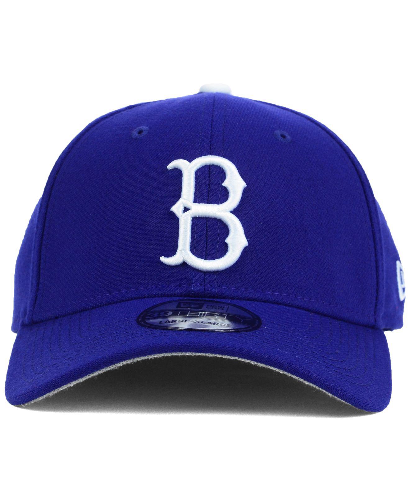 KTZ Synthetic Brooklyn Dodgers Core Classic 39thirty Cap in Blue for ...