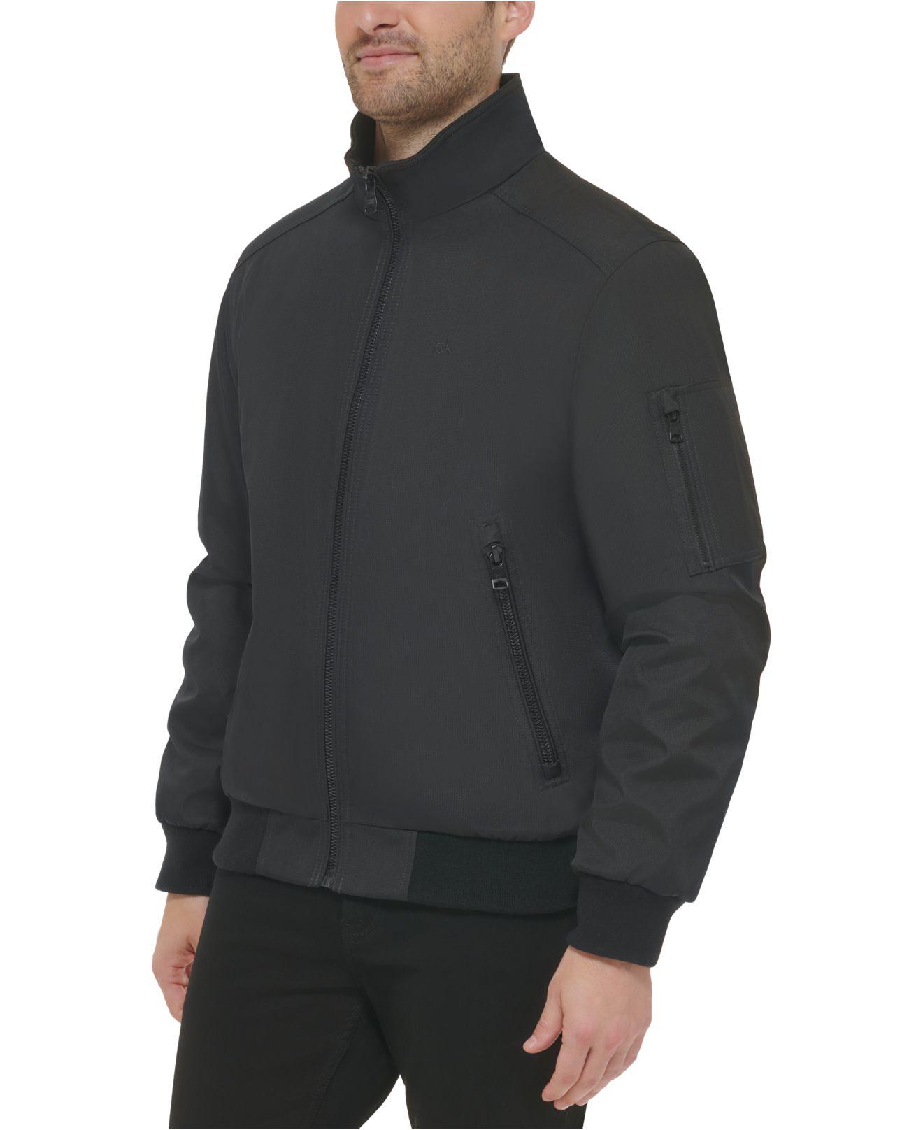 Synthetic Classic Ripstop Bomber Jacket 