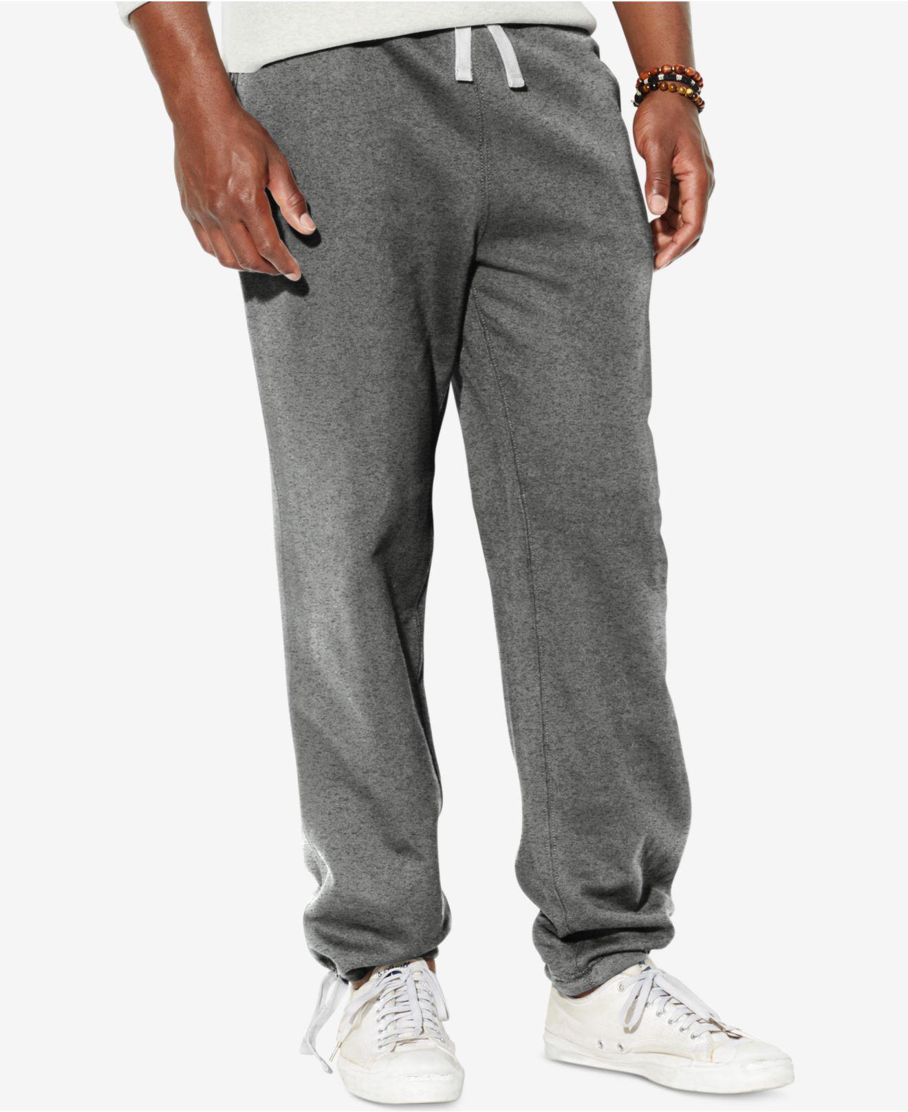 Polo Ralph Lauren Big Tall Classic Fleece Drawstring Pants in Grey (Gray)  for Men - Lyst