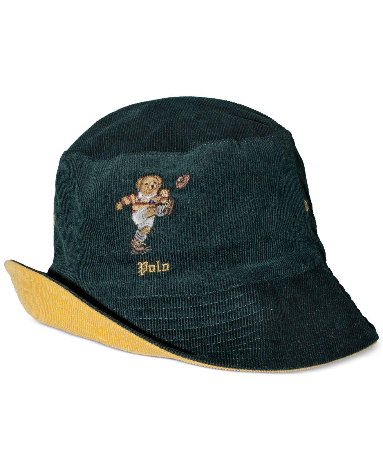 polo bear bucket hat