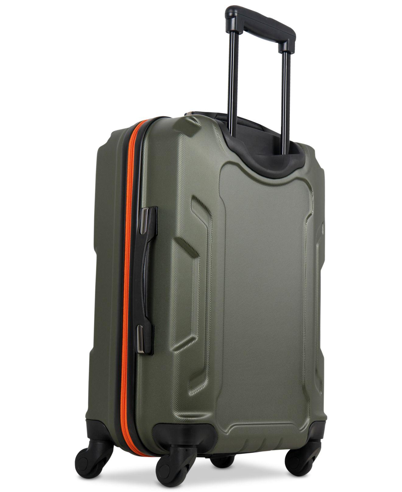 Timberland Boscawen 21" Carry-on Lightweight Hardside Spinner Suitcase in  Green for Men | Lyst