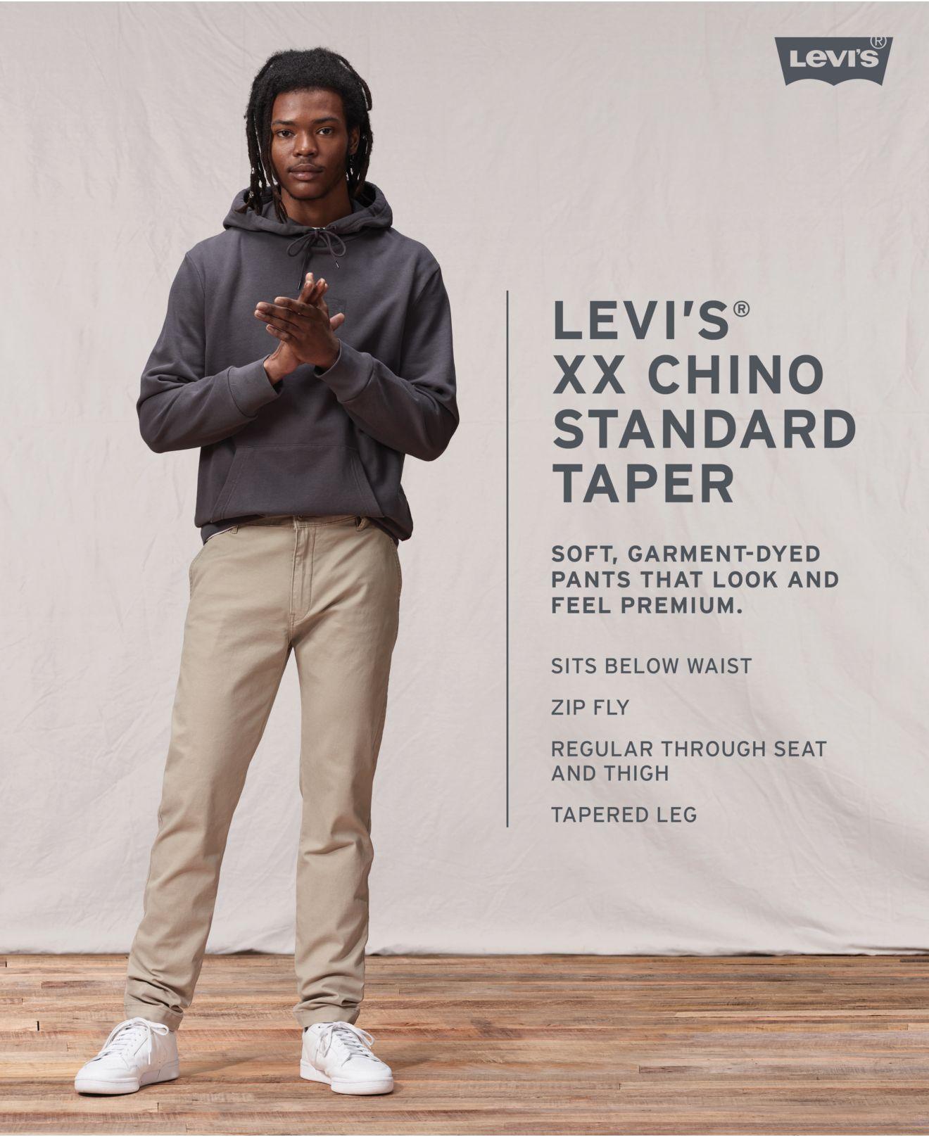 Levi's Wool Xx Tapered Chino Pants for Men | Lyst