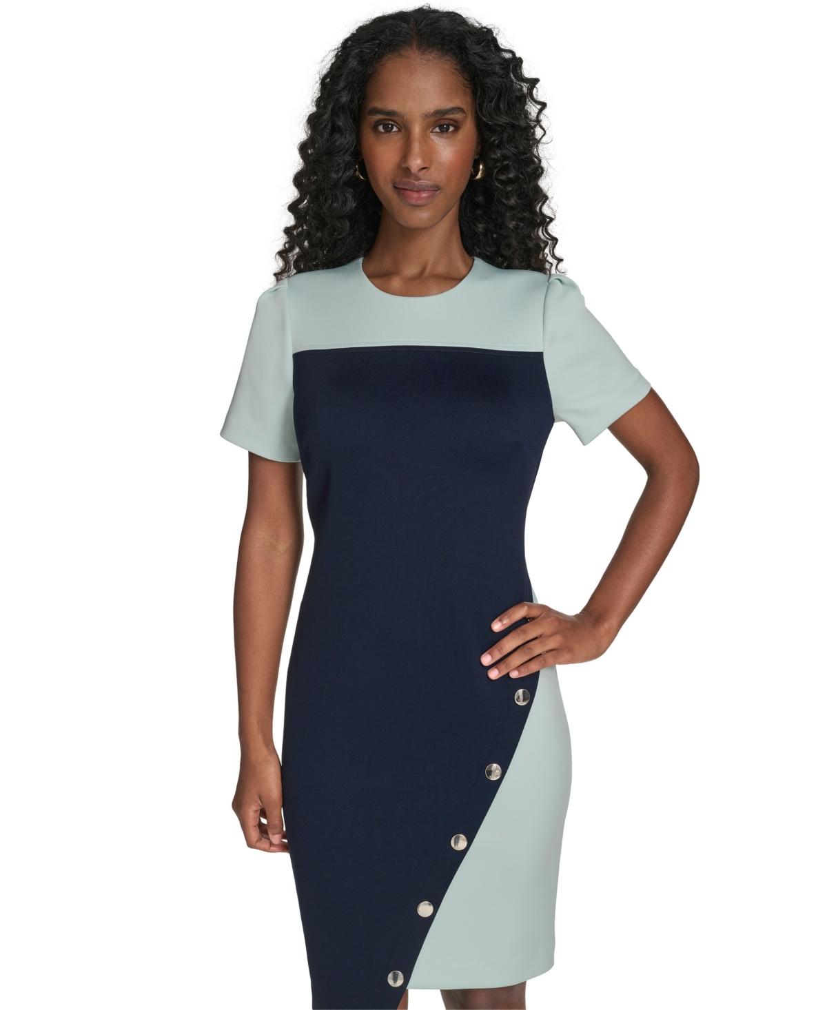 tommy hilfiger colorblocked asymmetrical dress Tommy Hilfiger Women's Colorblocked Asymmetrical Dress