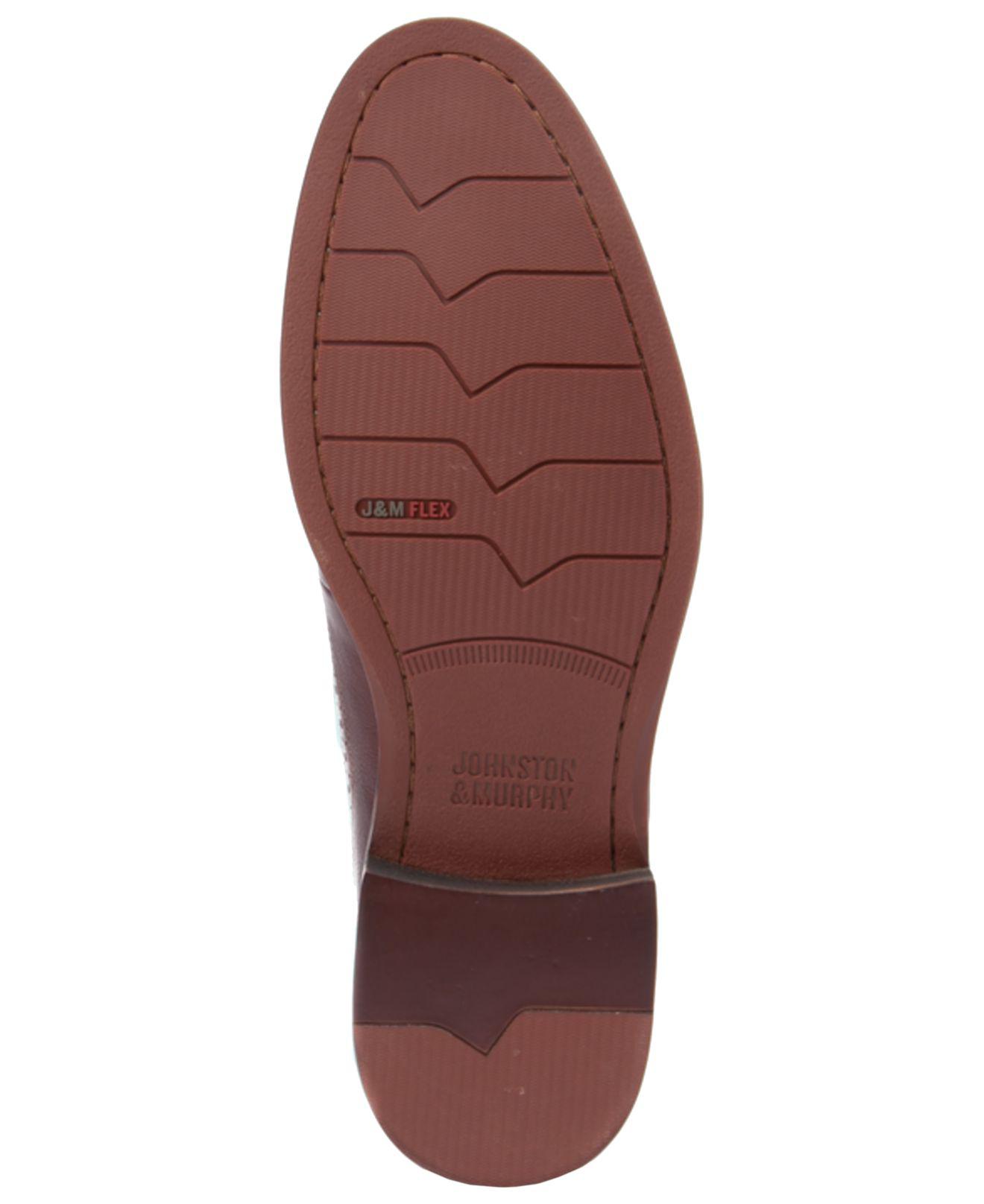 johnston & murphy warner cap toe zip boot