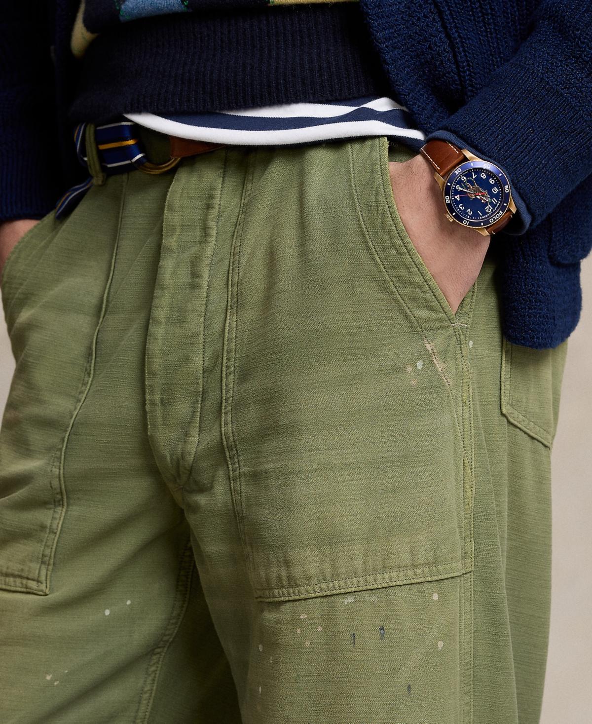 Polo Ralph Lauren Paint-splatter Fatigue Straight Pants in Polo Ralph Lauren Paint-splatter Fatigue Straight Pants in