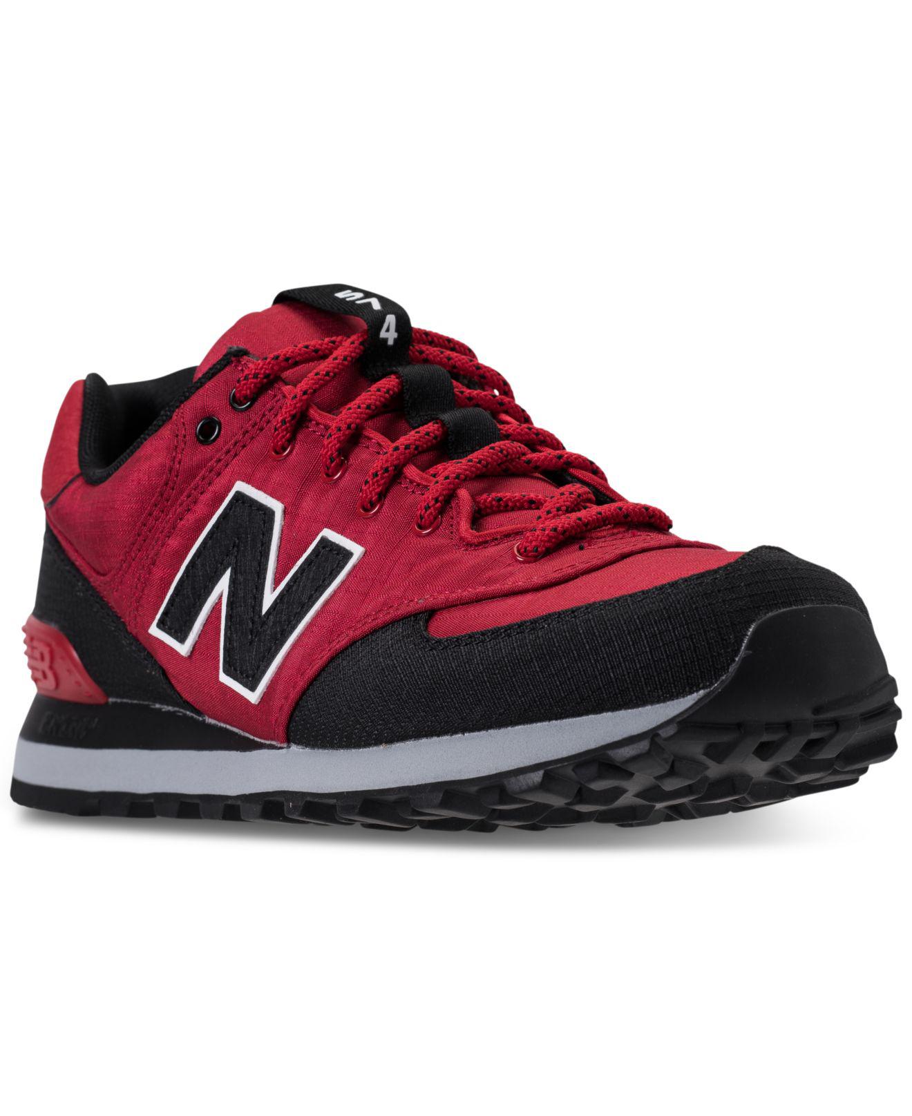 New Balance Suede Men's 574 Outdoor Escape Casual Sneakers From Finish ...