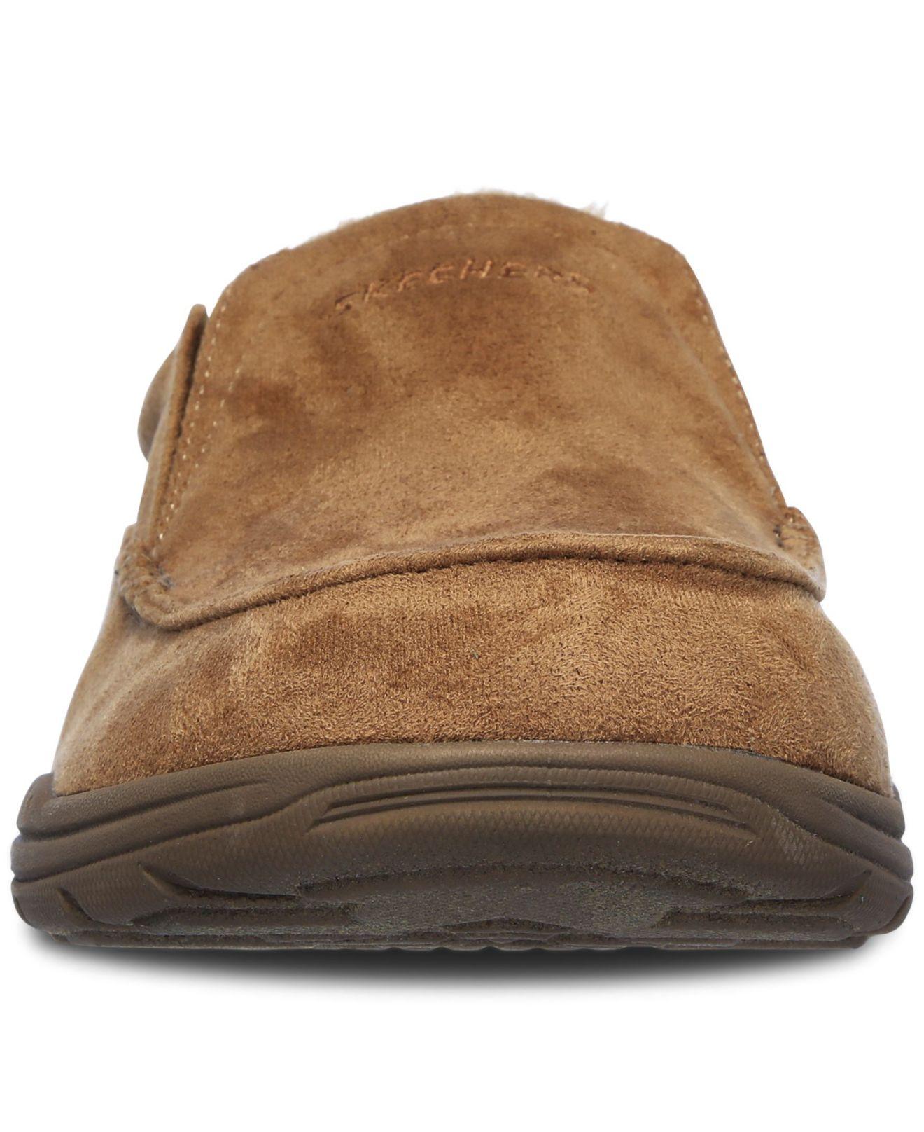 skechers relaxed fit expected x larmen men's slippers