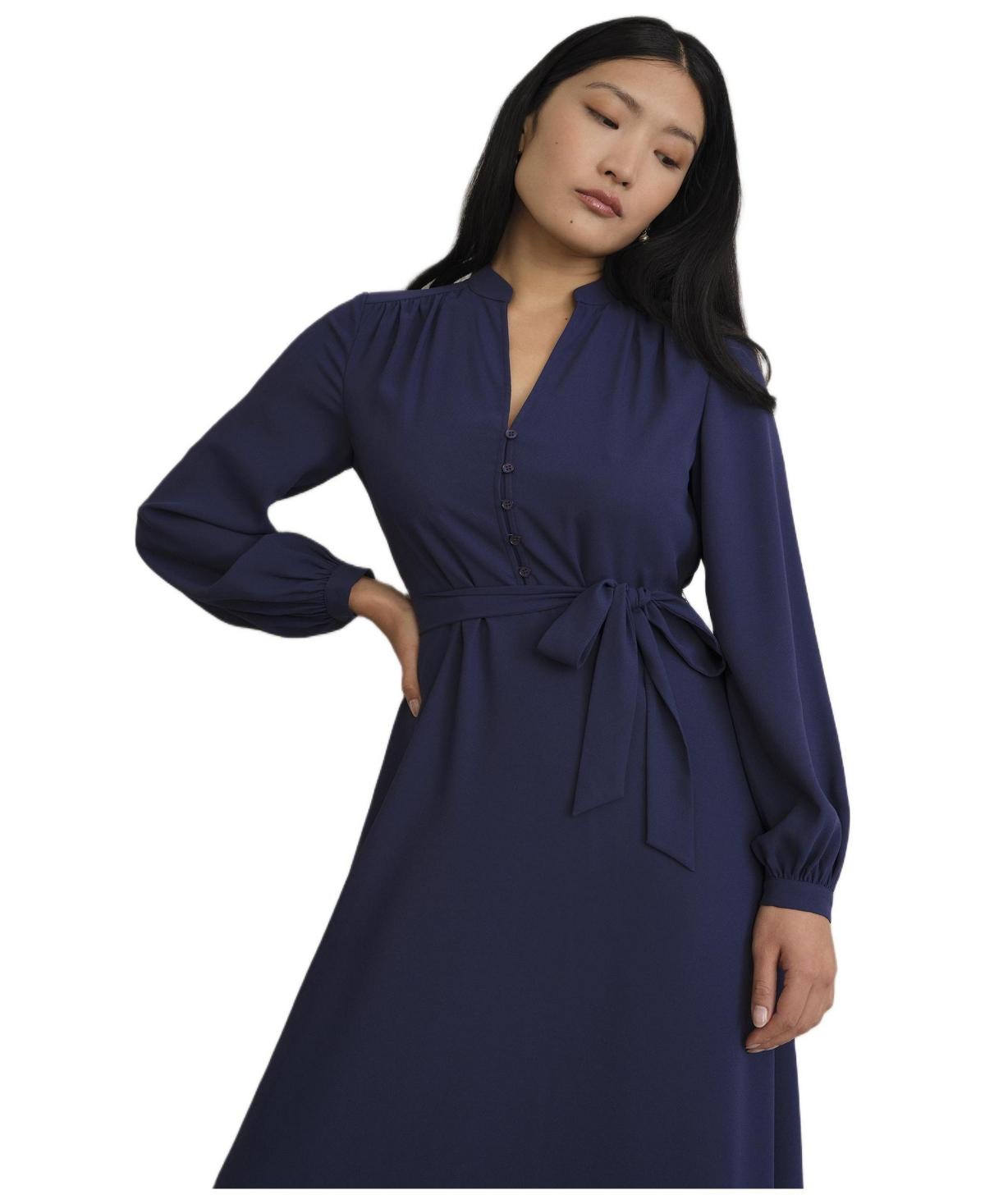 chinese dress ladies Ronda Maxi Wrap Dress In Cobalt Blue  St Frock