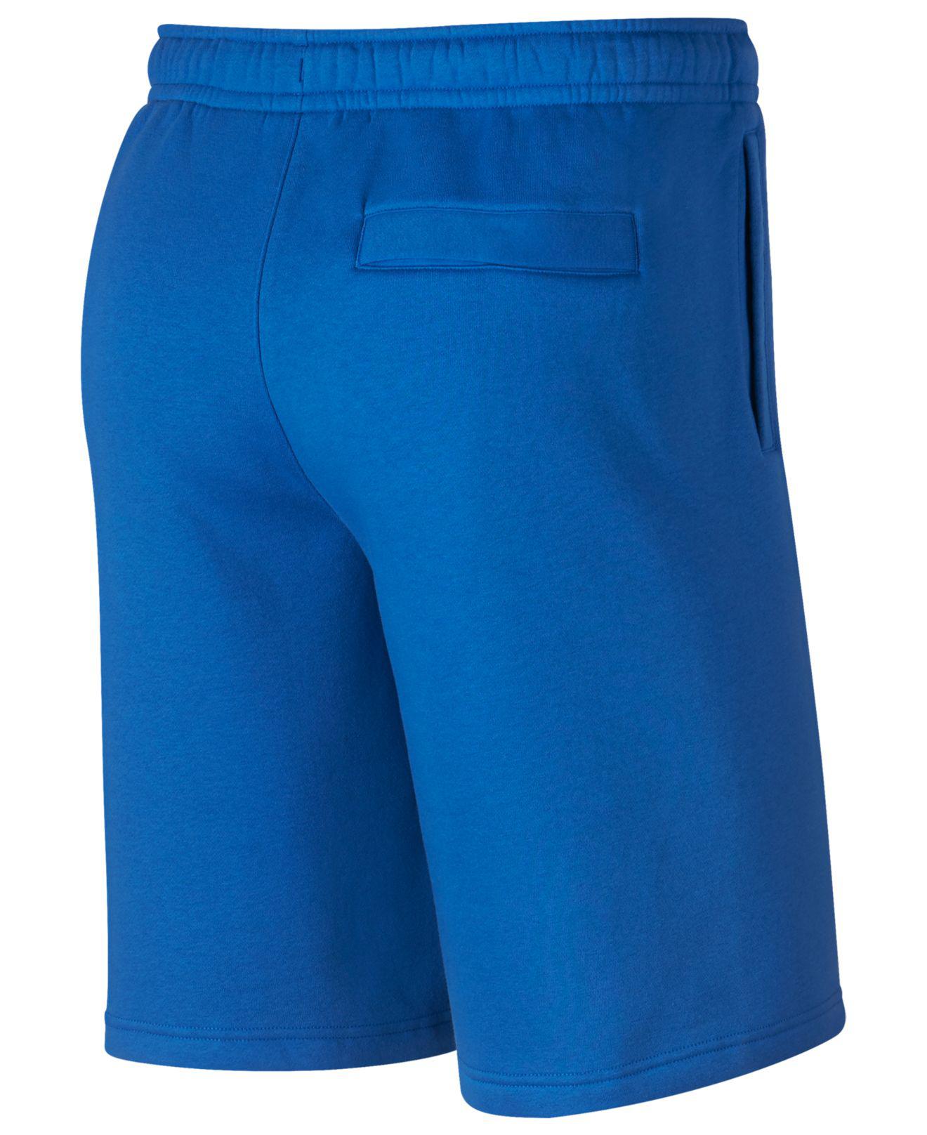 nike just do it fleece shorts